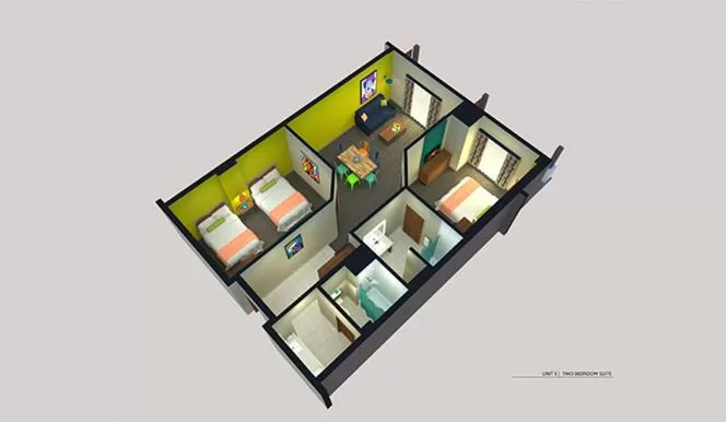 Floor plan in The Kartrite Resort and Indoor Waterpark