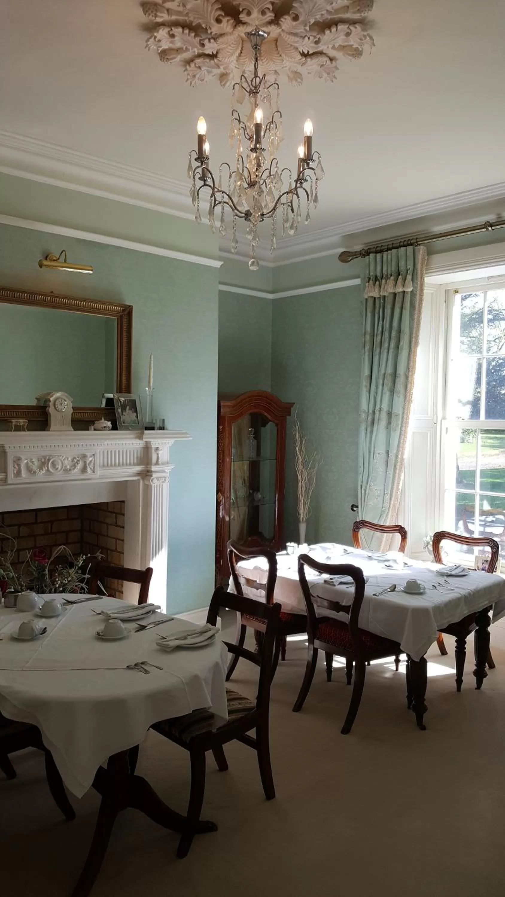 Dining area in Cannaway House B&B