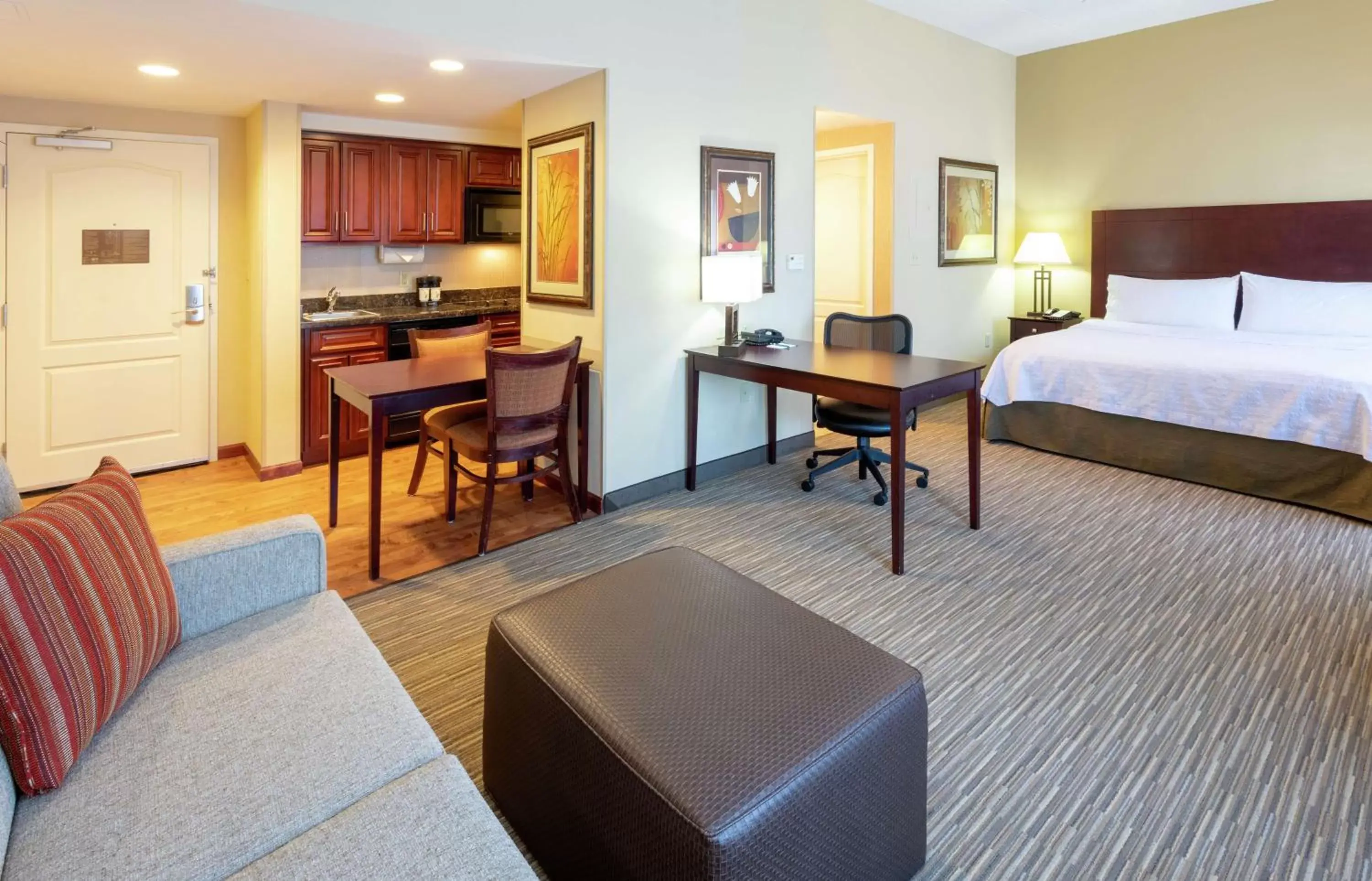 Bedroom in Homewood Suites by Hilton Minneapolis - Saint Louis Park at West End