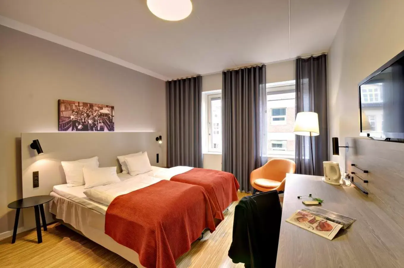 Property building, Bed in Scandic Aarhus City Property building, Bed in Scandic Aarhus City