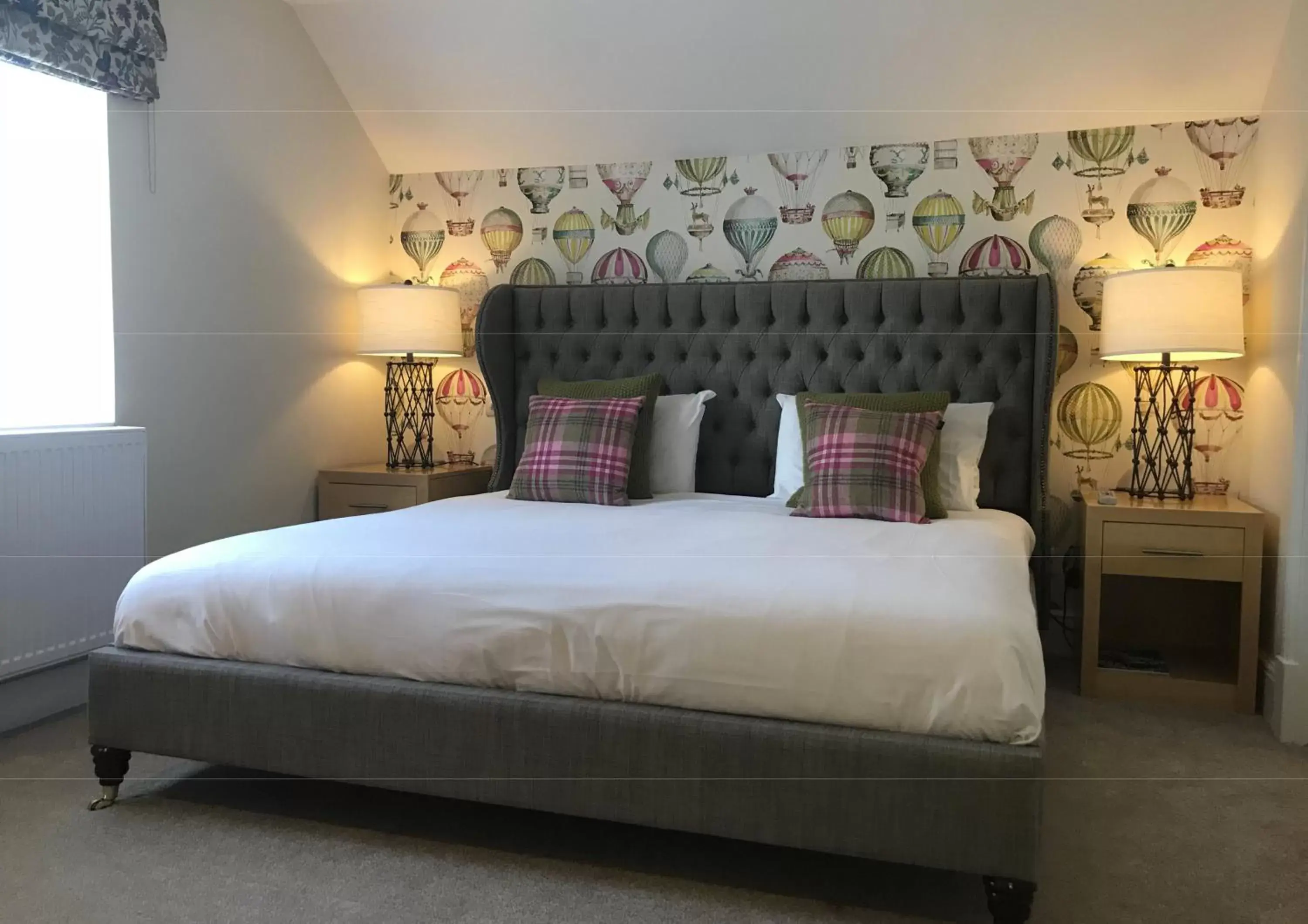 Bed in The Highworth Hotel