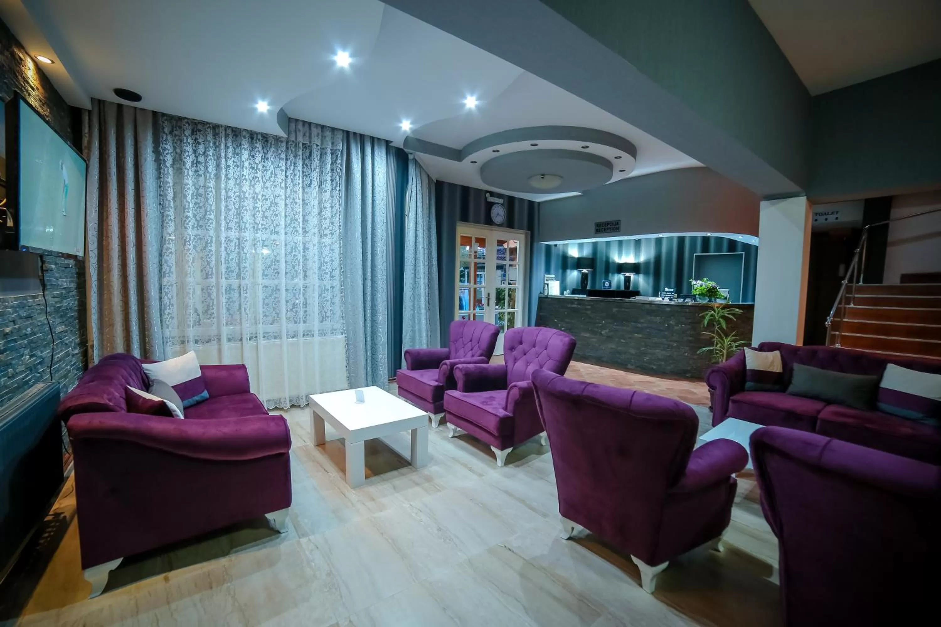 Lobby or reception in Garni Hotel Radović