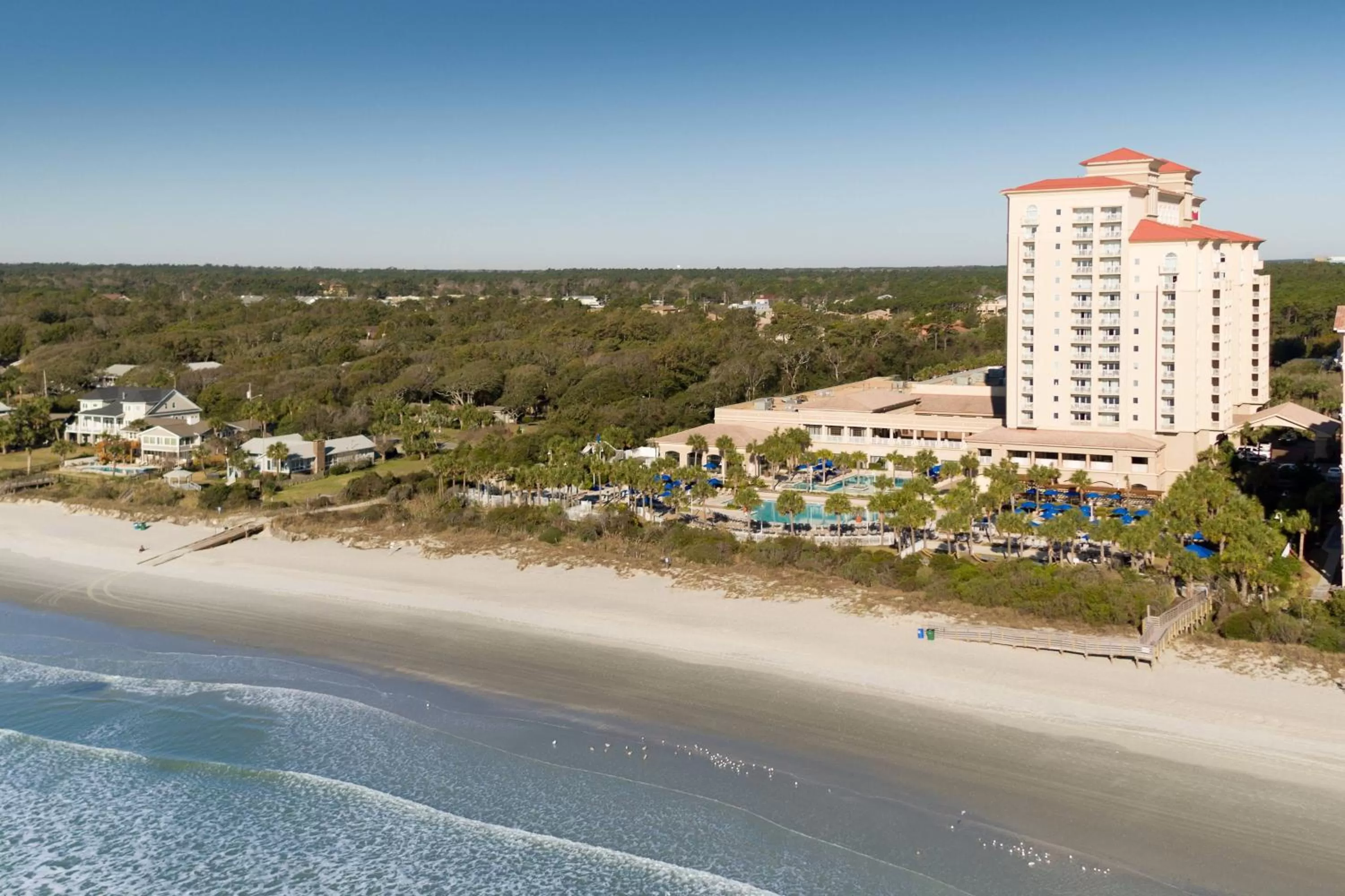 Property building in Marriott Myrtle Beach Resort & Spa at Grande Dunes