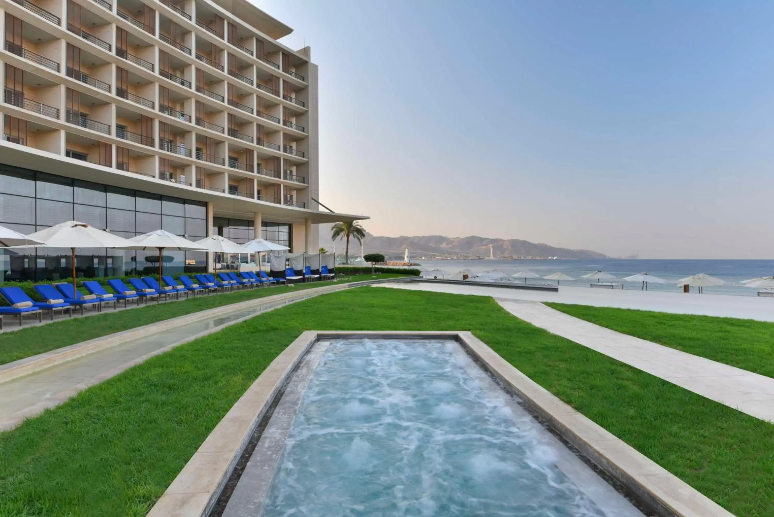 Property building, Swimming Pool in Kempinski Hotel Aqaba