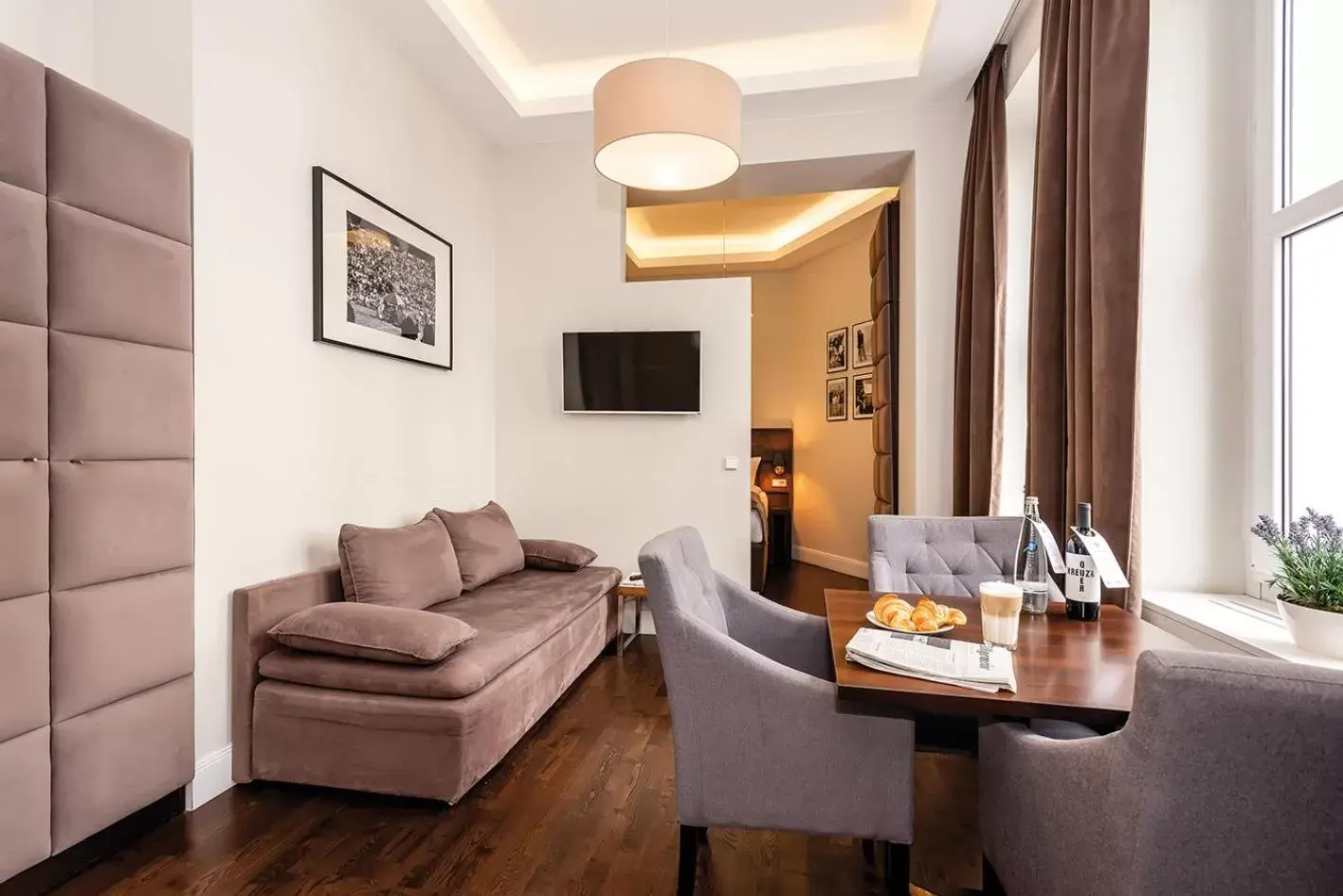 Living room in Arabel Design Apartments Living room in Arabel Design Apartments