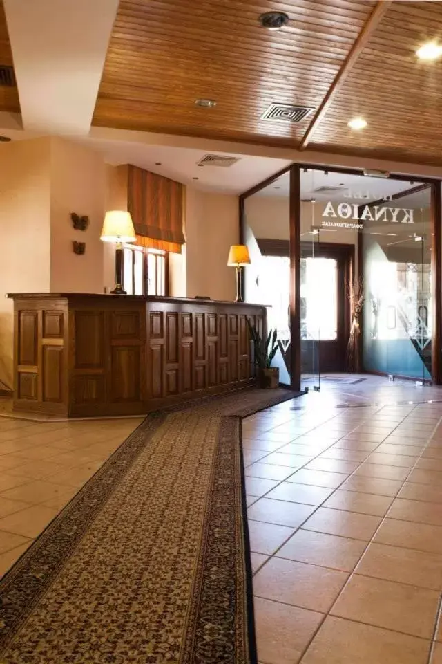 Lobby or reception in Hotel Kynaitha