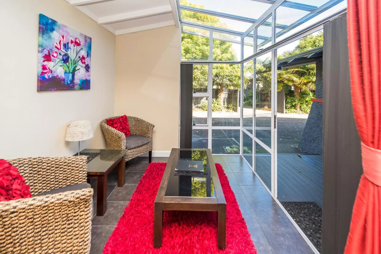 Seating Area in Anndion Motel