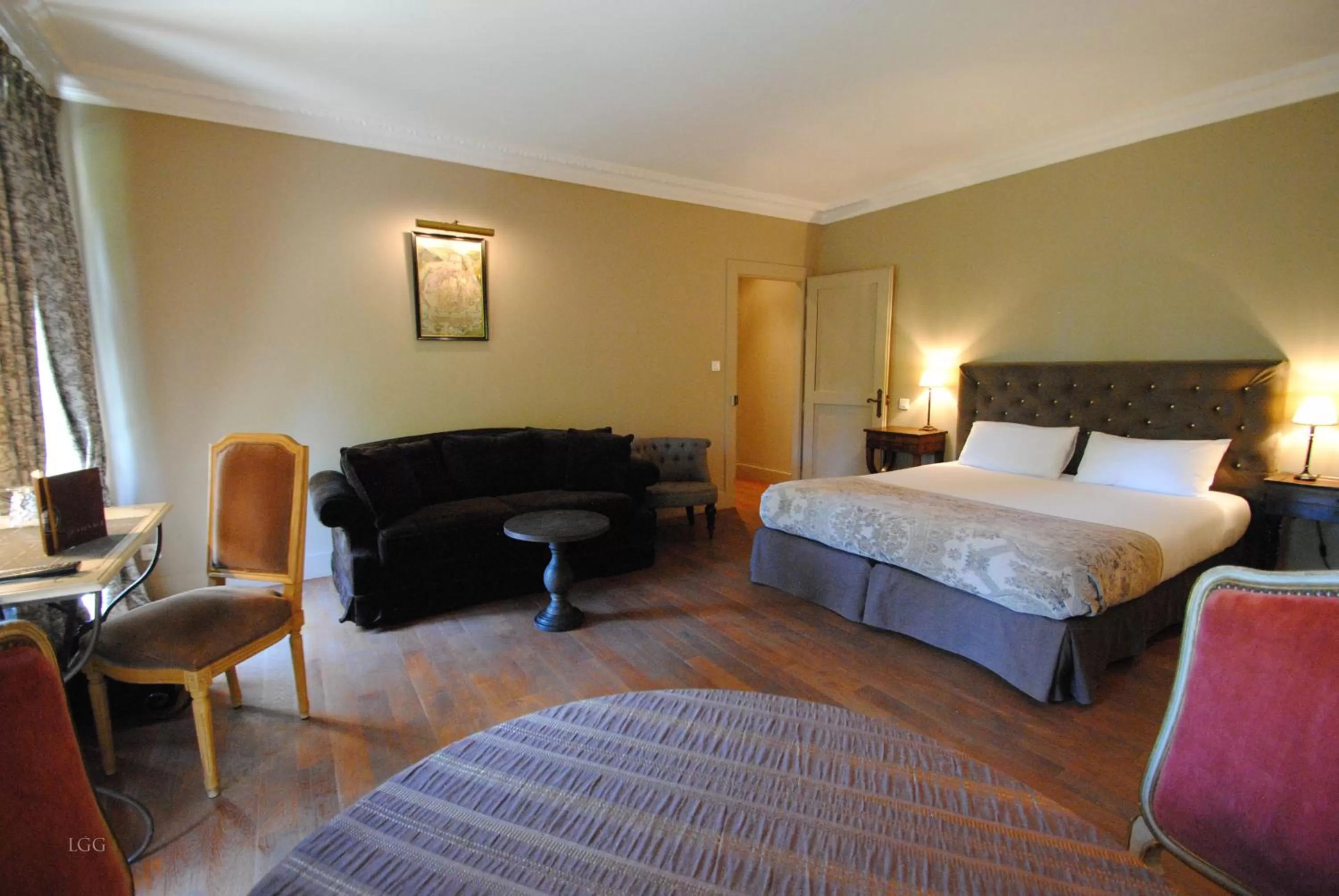 Bedroom, Bed in Hôtel Restaurant Spa Le Sauvage