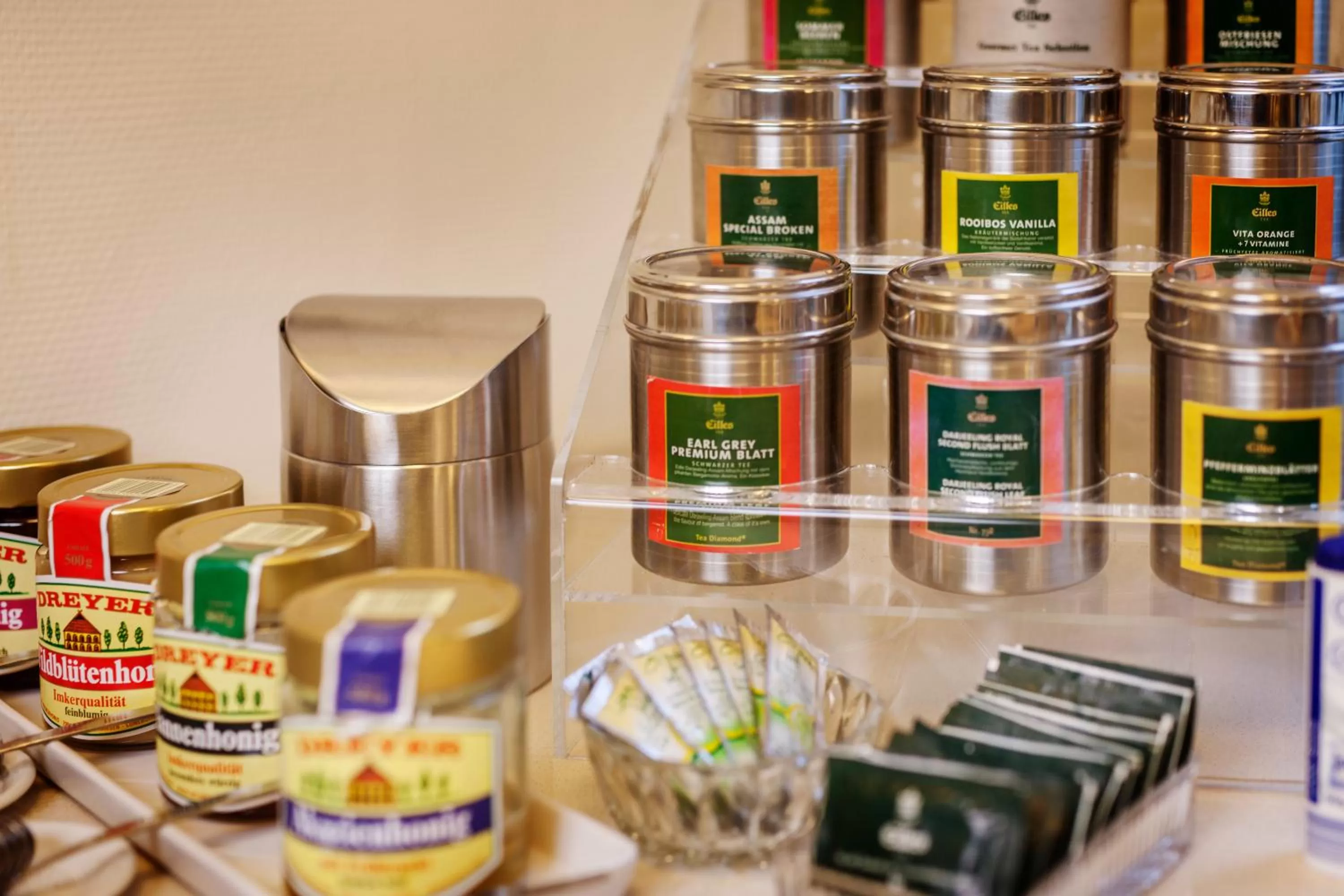 Food close-up in Das Frühstückshotel Sankt Peter-Ording