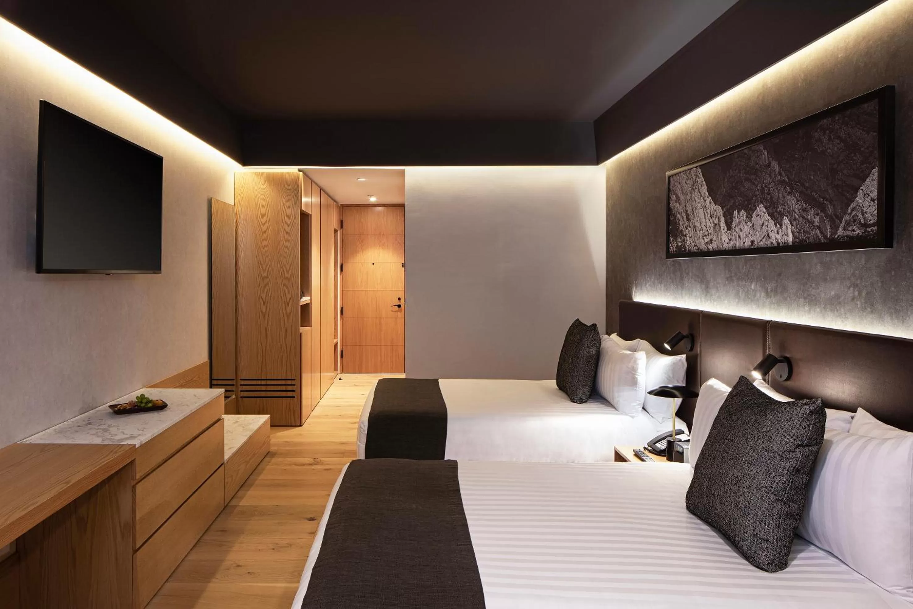 Bedroom, Bed in Galeria Plaza Monterrey