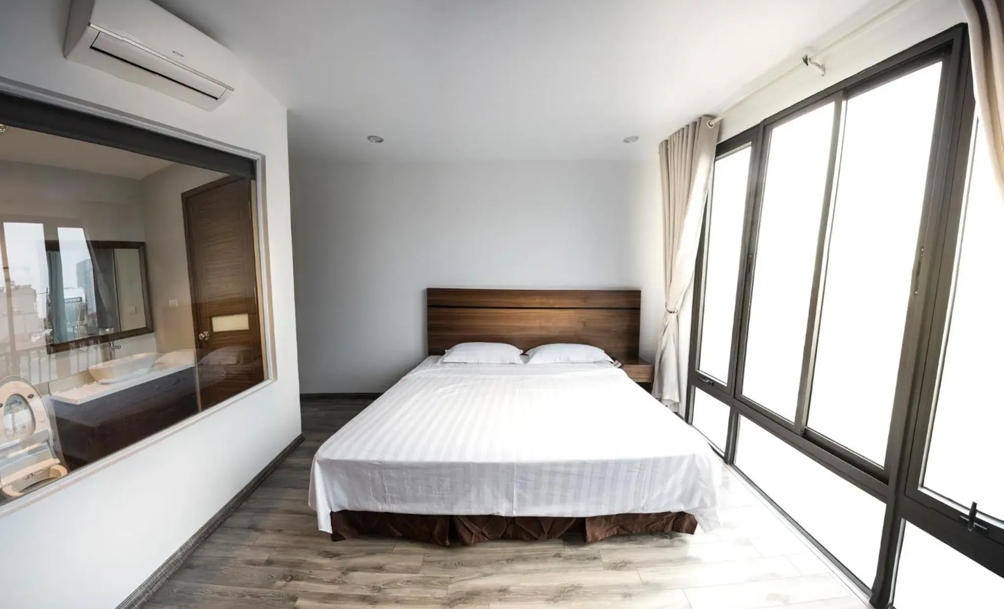 Bed in Irest Apartment