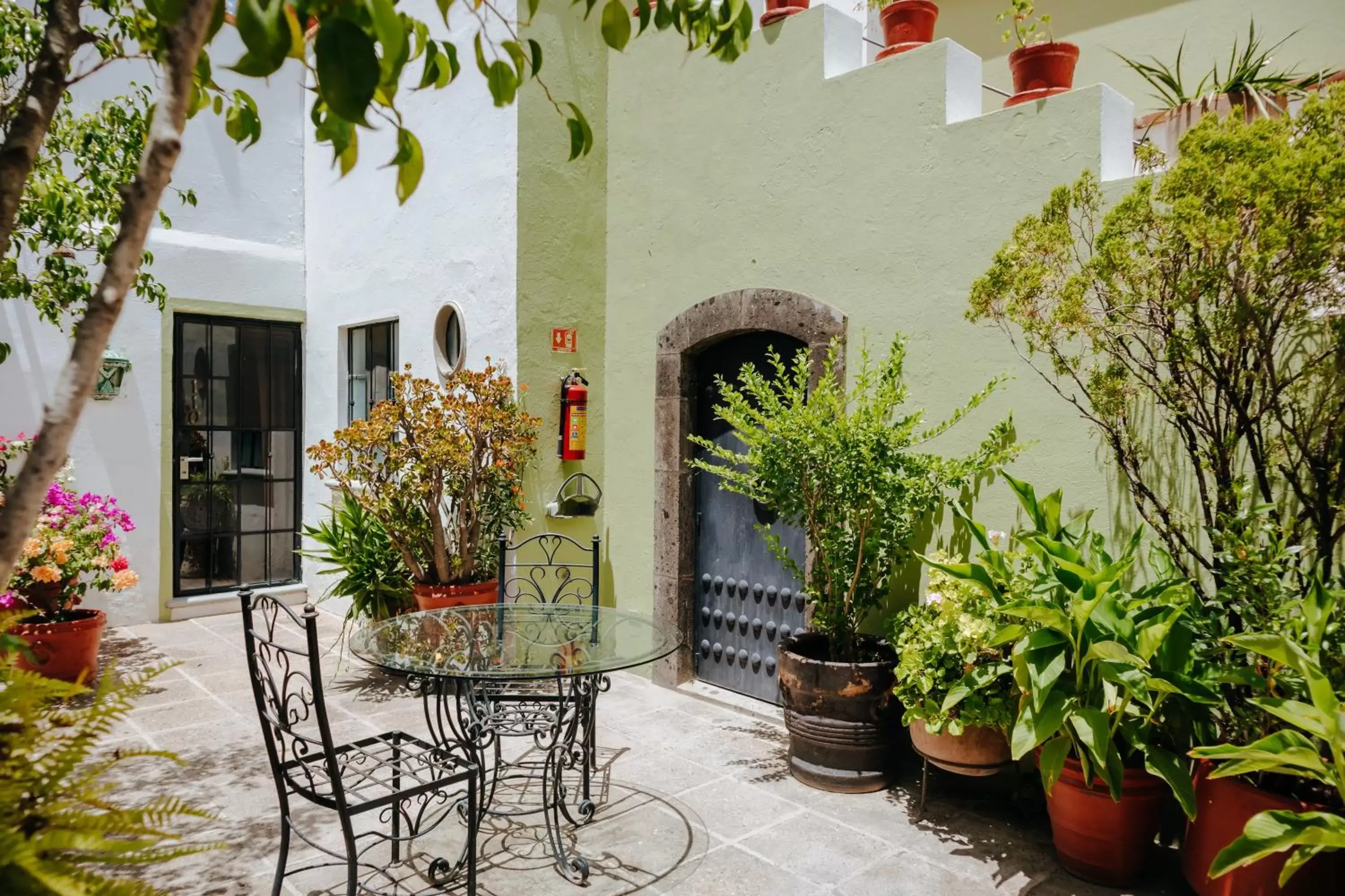 Patio in Casa Quetzal