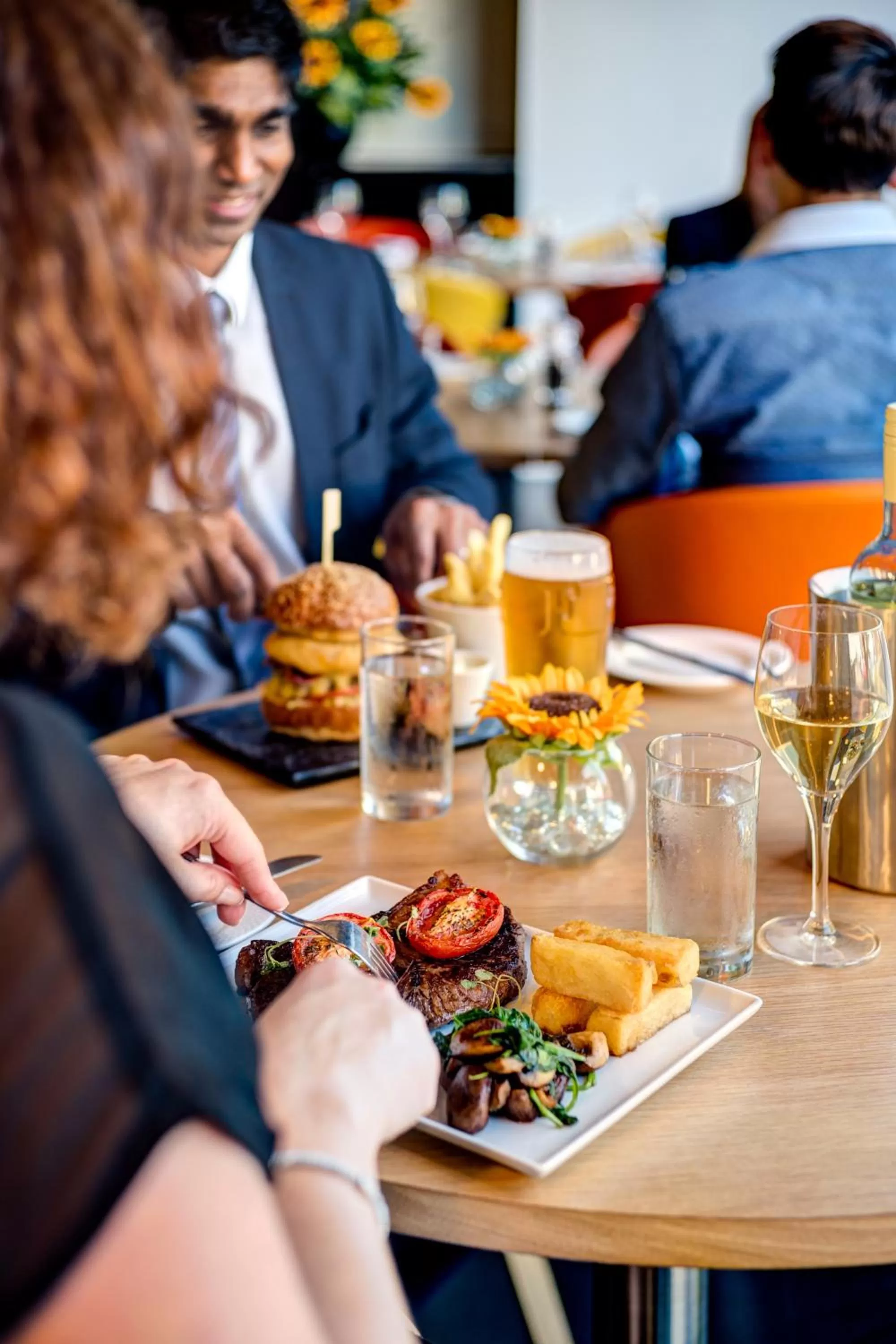 group of guests in Apex Grassmarket Hotel