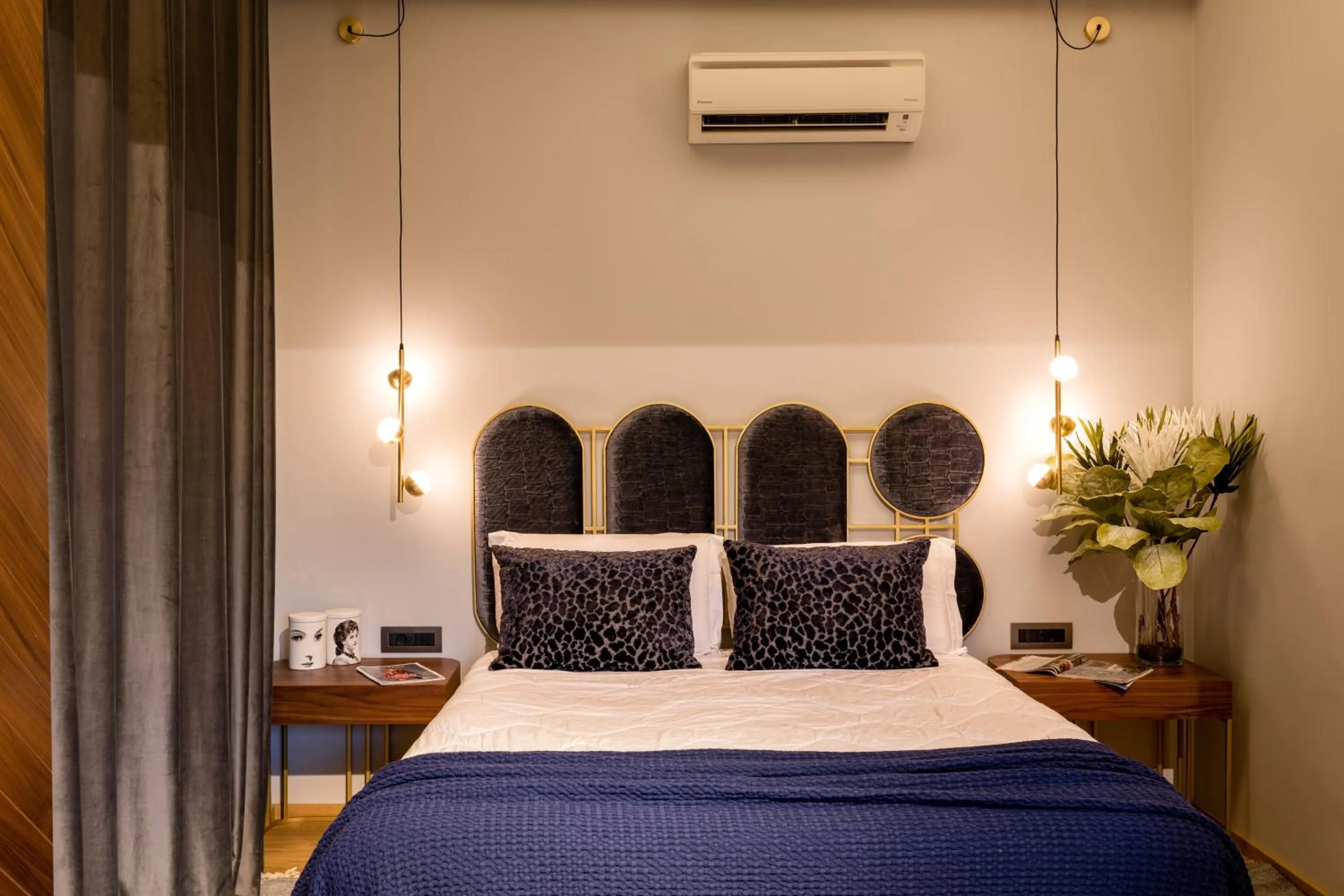 Bedroom, Bed in Anthemion Suites and Villas