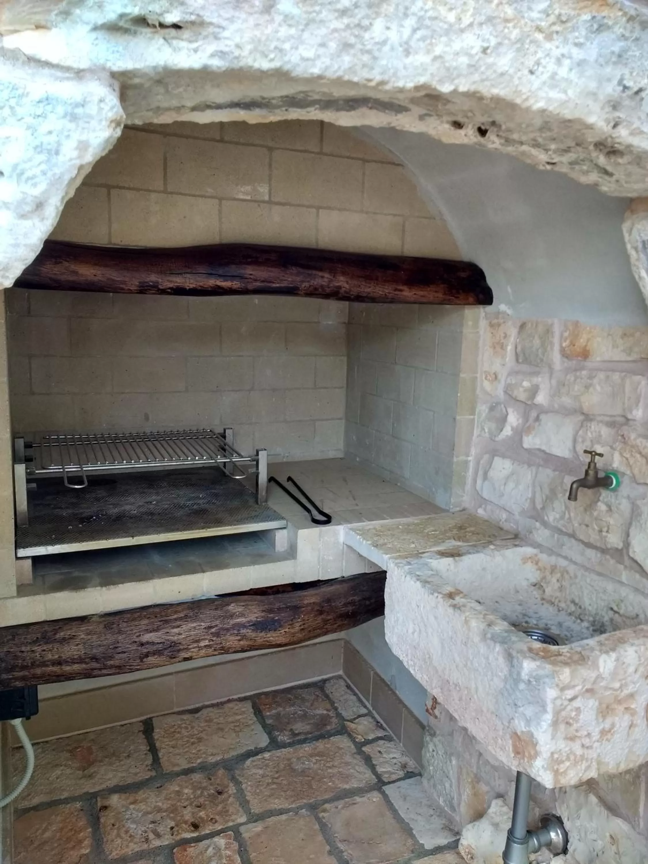 BBQ facilities in Il Giardino degli Ulivi