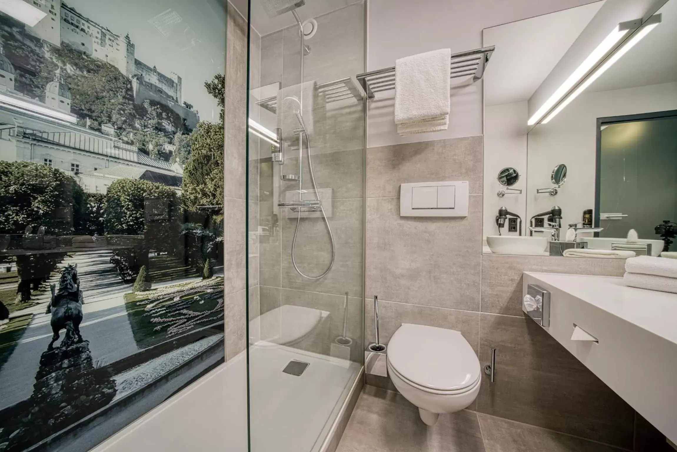 Bathroom in FourSide Hotel Salzburg