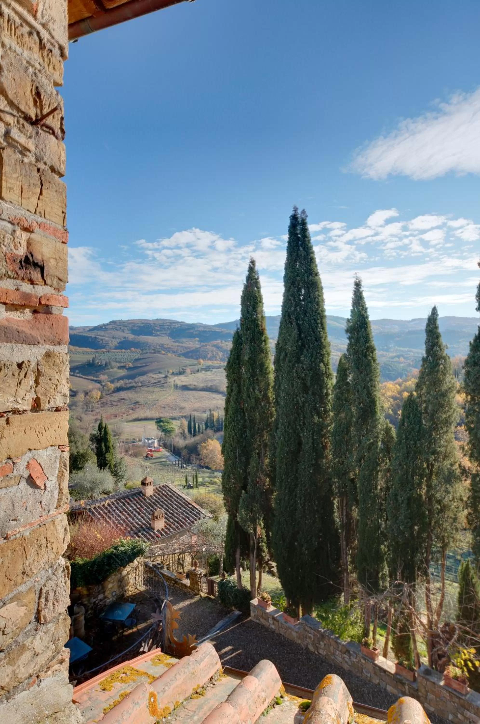 Mountain view in Terre di Baccio