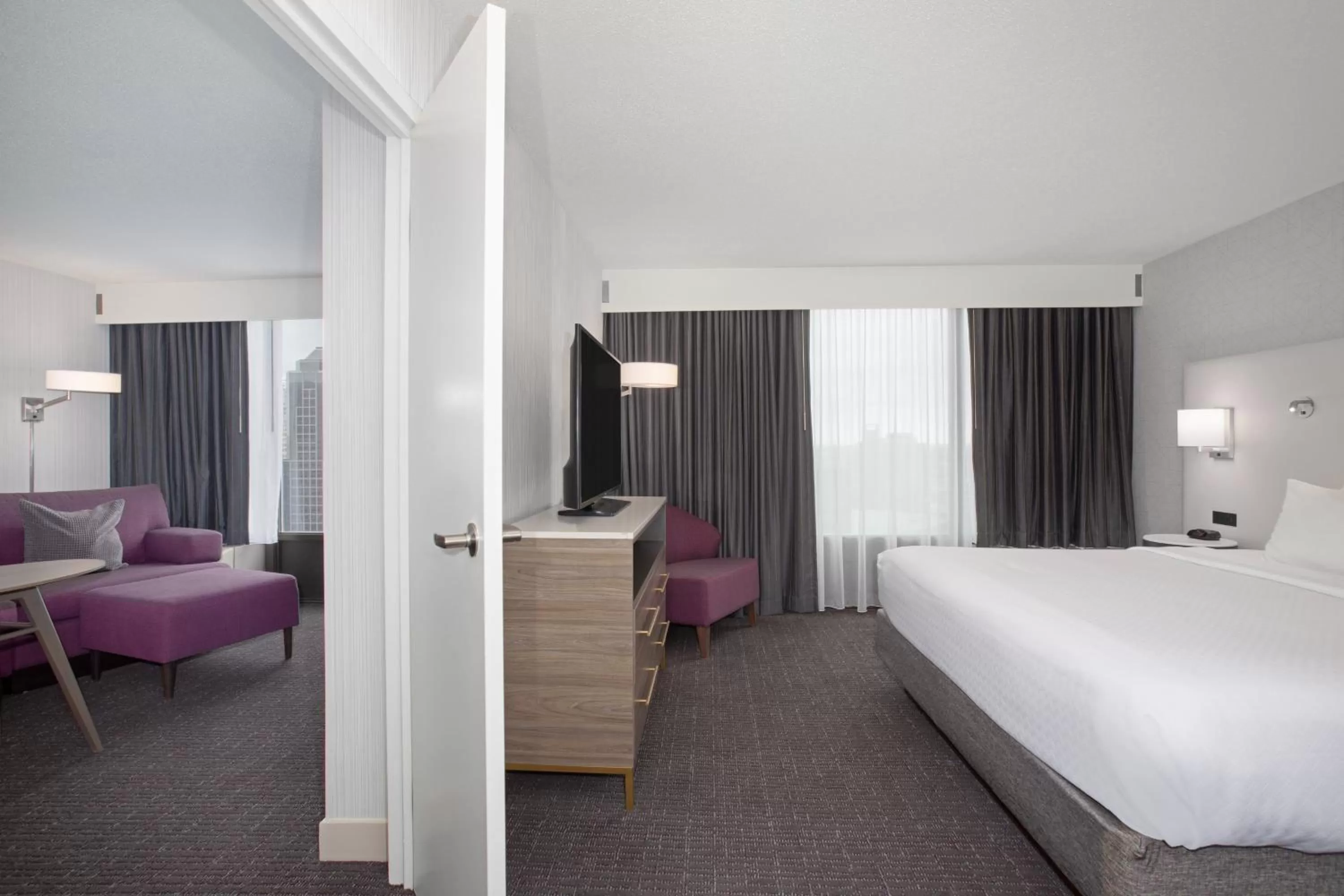 Photo of the whole room, Bed in Crowne Plaza Kansas City Downtown by IHG