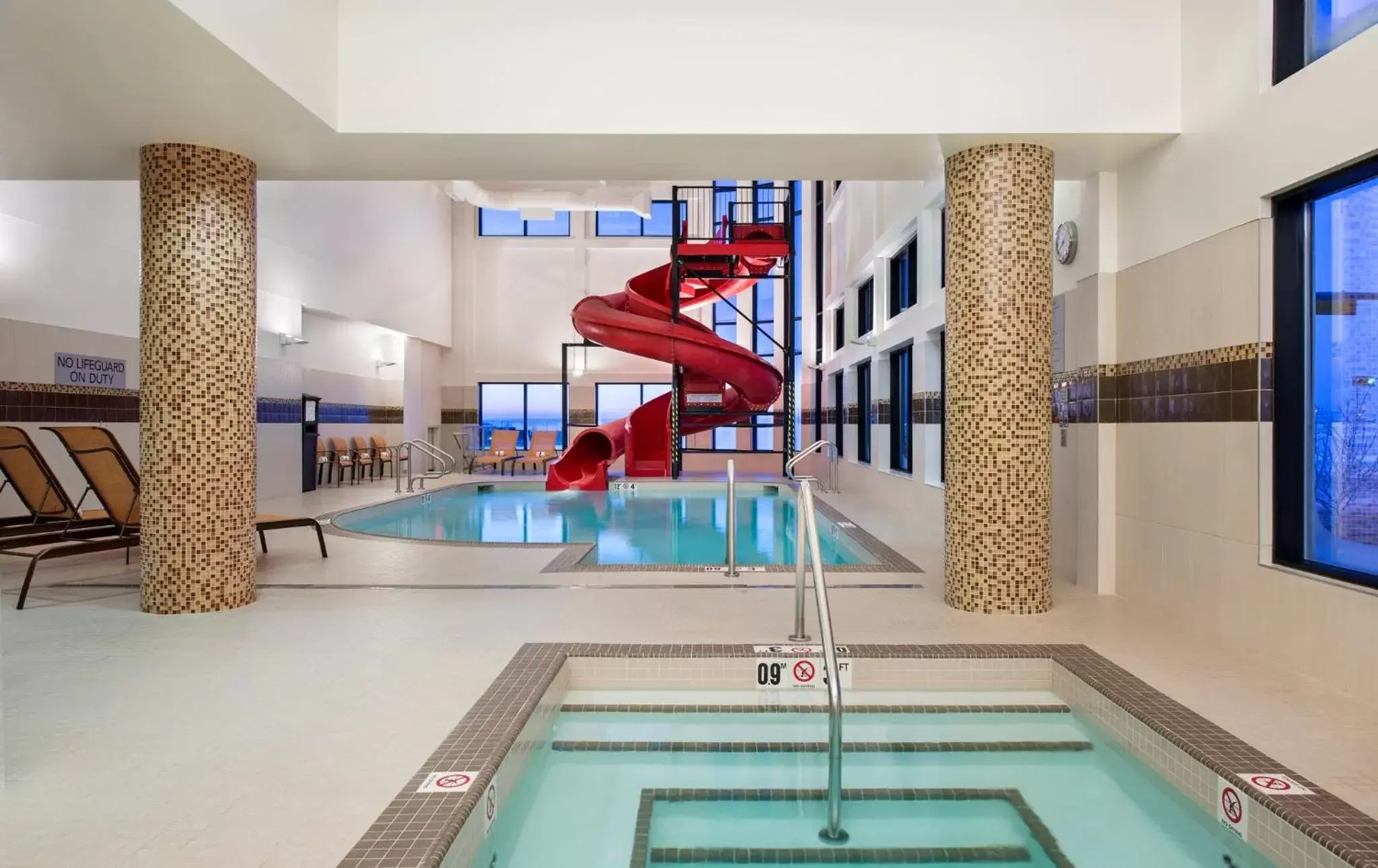 Swimming Pool in Courtyard by Marriott Calgary South