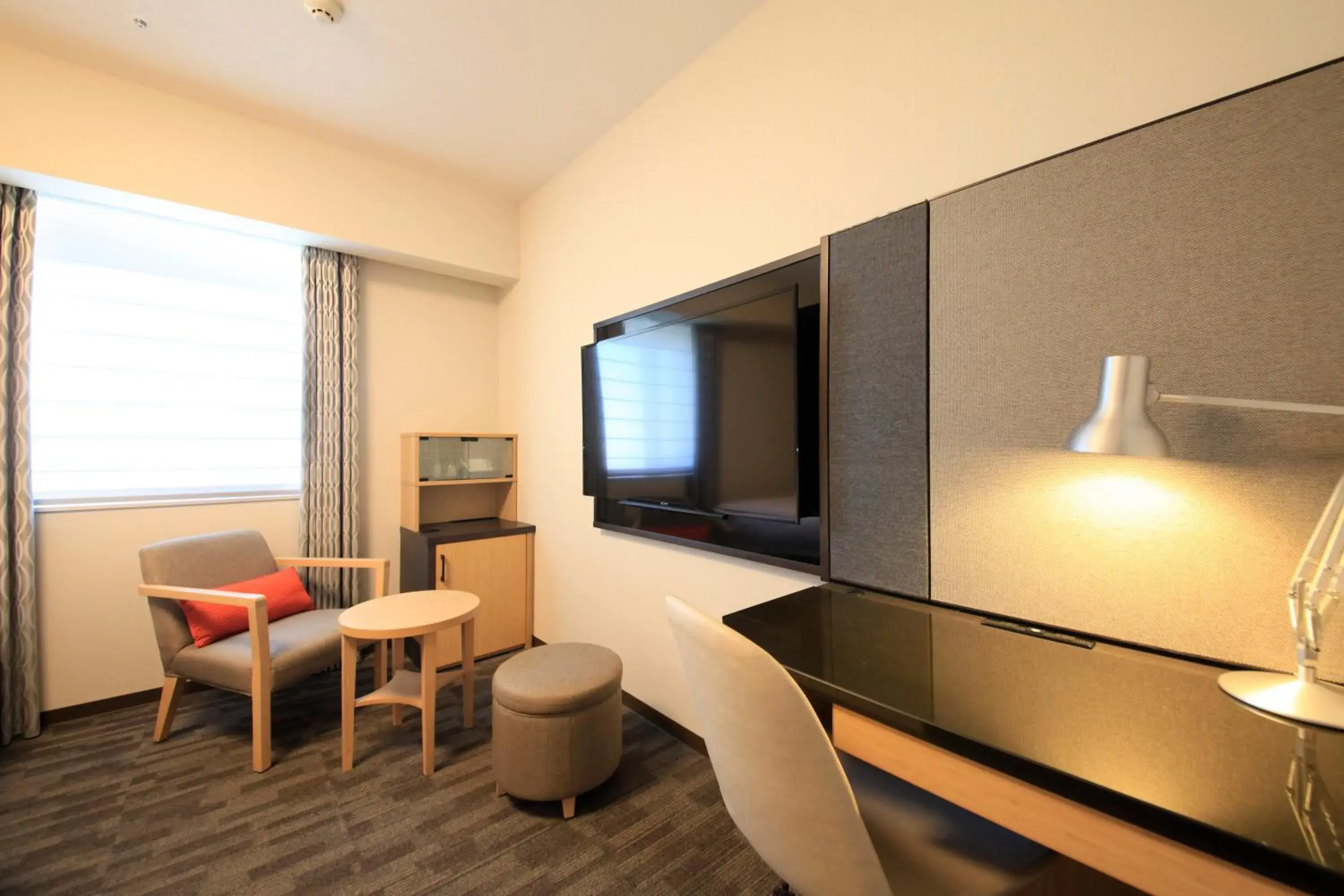 Photo of the whole room, TV/Entertainment Center in Richmond Hotel Tokyo Suidobashi
