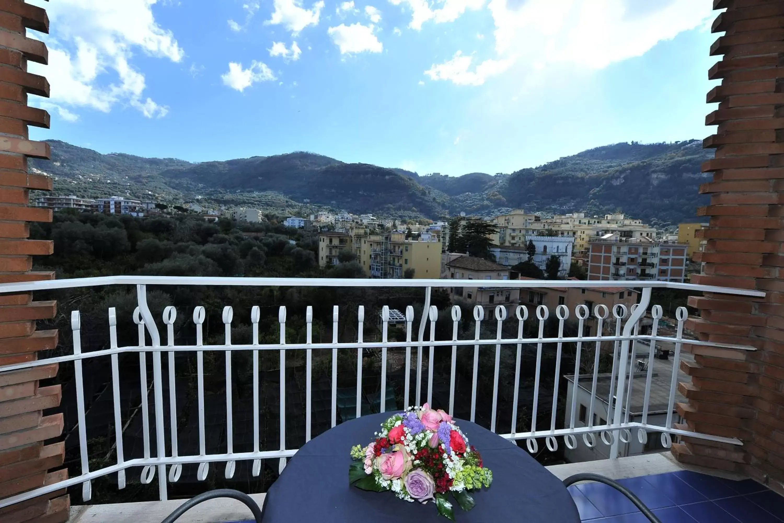 Balcony/Terrace in Grand Hotel Cesare Augusto