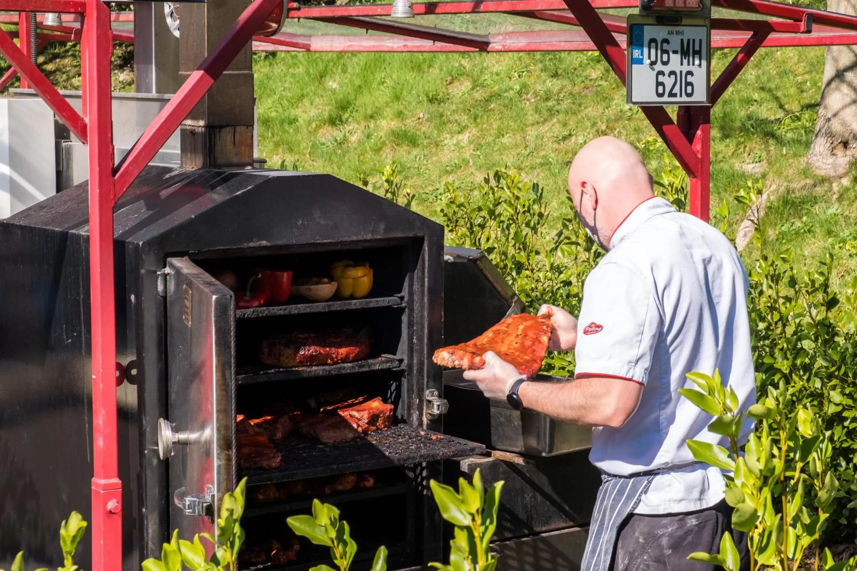 Restaurant/places to eat in The Lodge at Woodenbridge