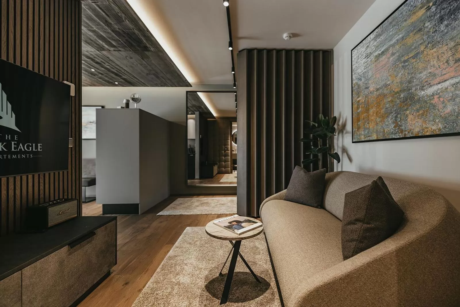 TV and multimedia in The Black Eagle Luxury Appartements