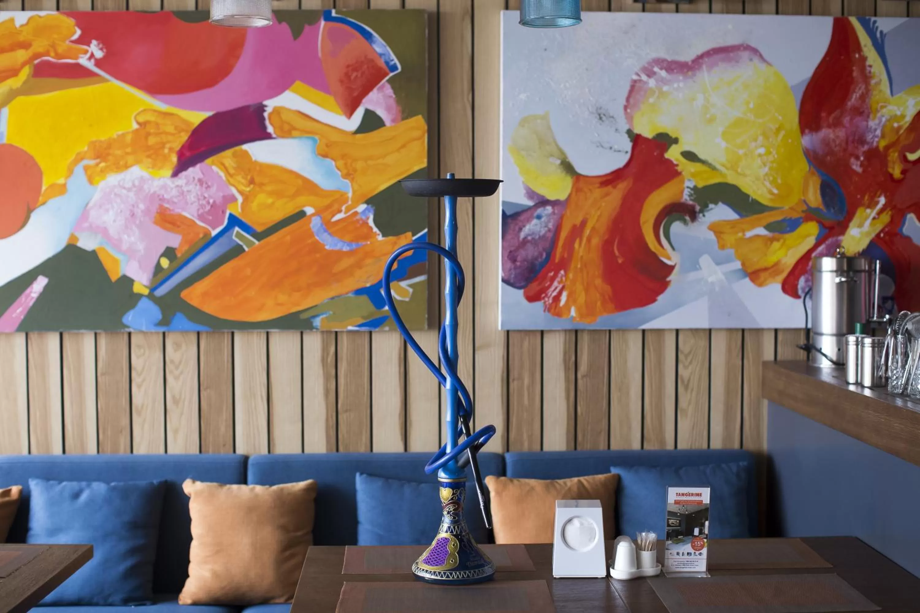 Decorative detail in Aparthotel Tangerine