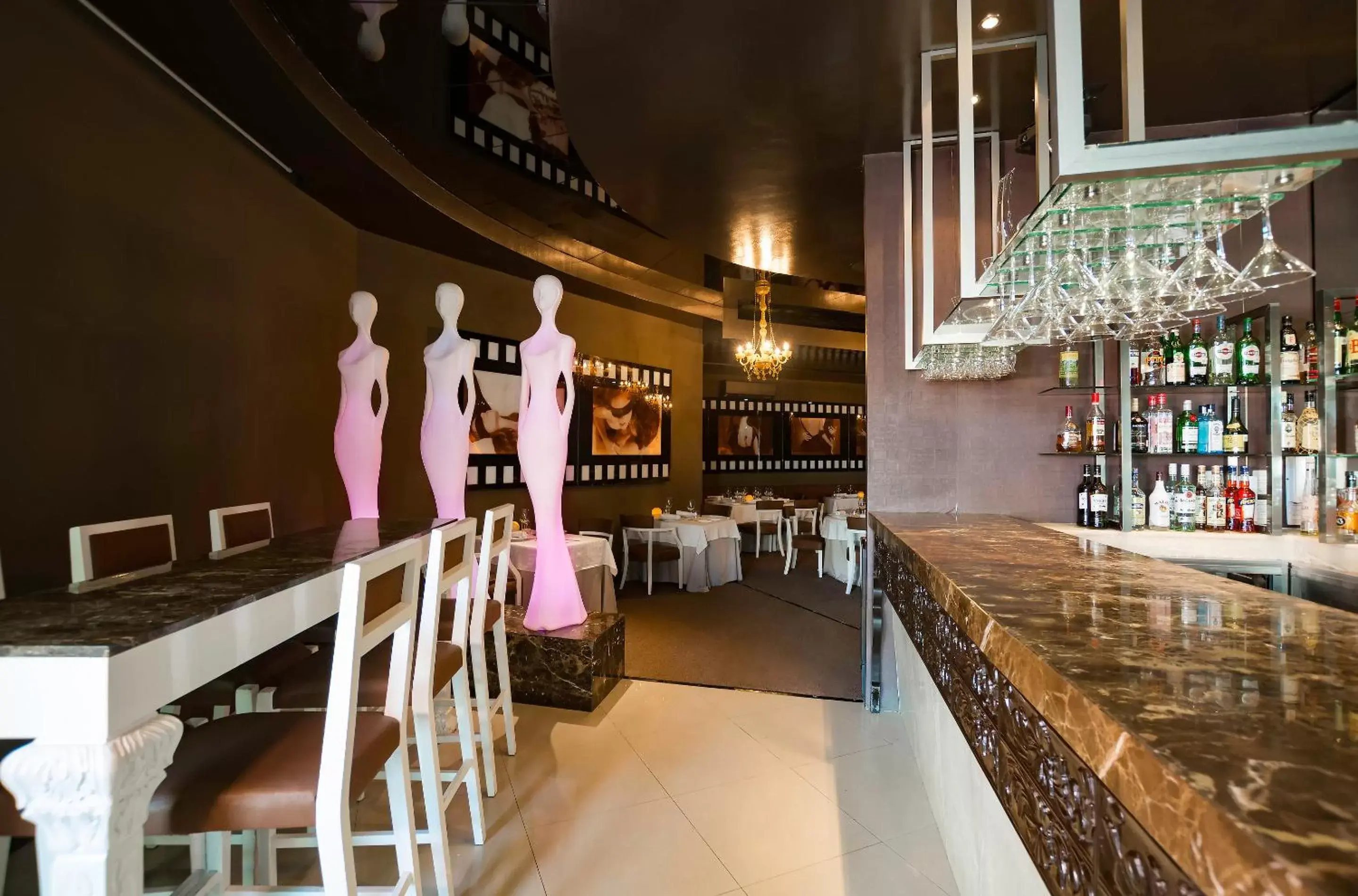 Lounge or bar in Desire Riviera Maya Resort