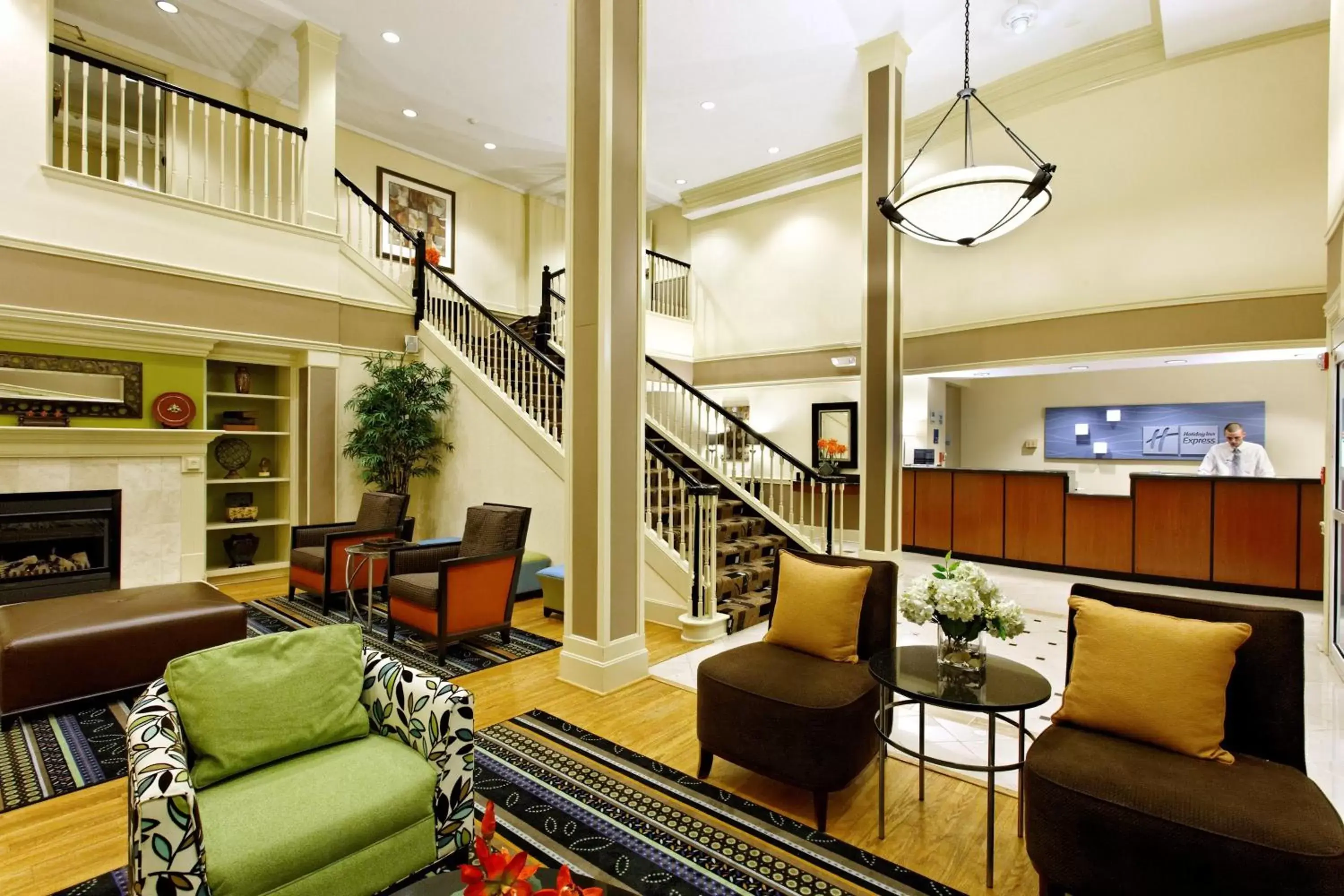 Lobby or reception, Lobby/Reception in Country Inn & Suites by Radisson, Evansville, IN