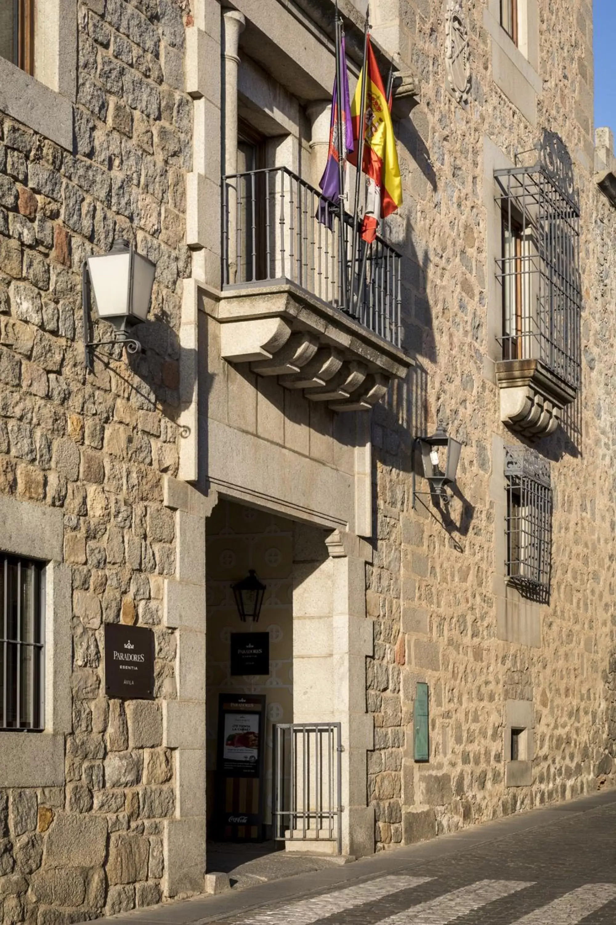 Facade/entrance in Parador de Ávila