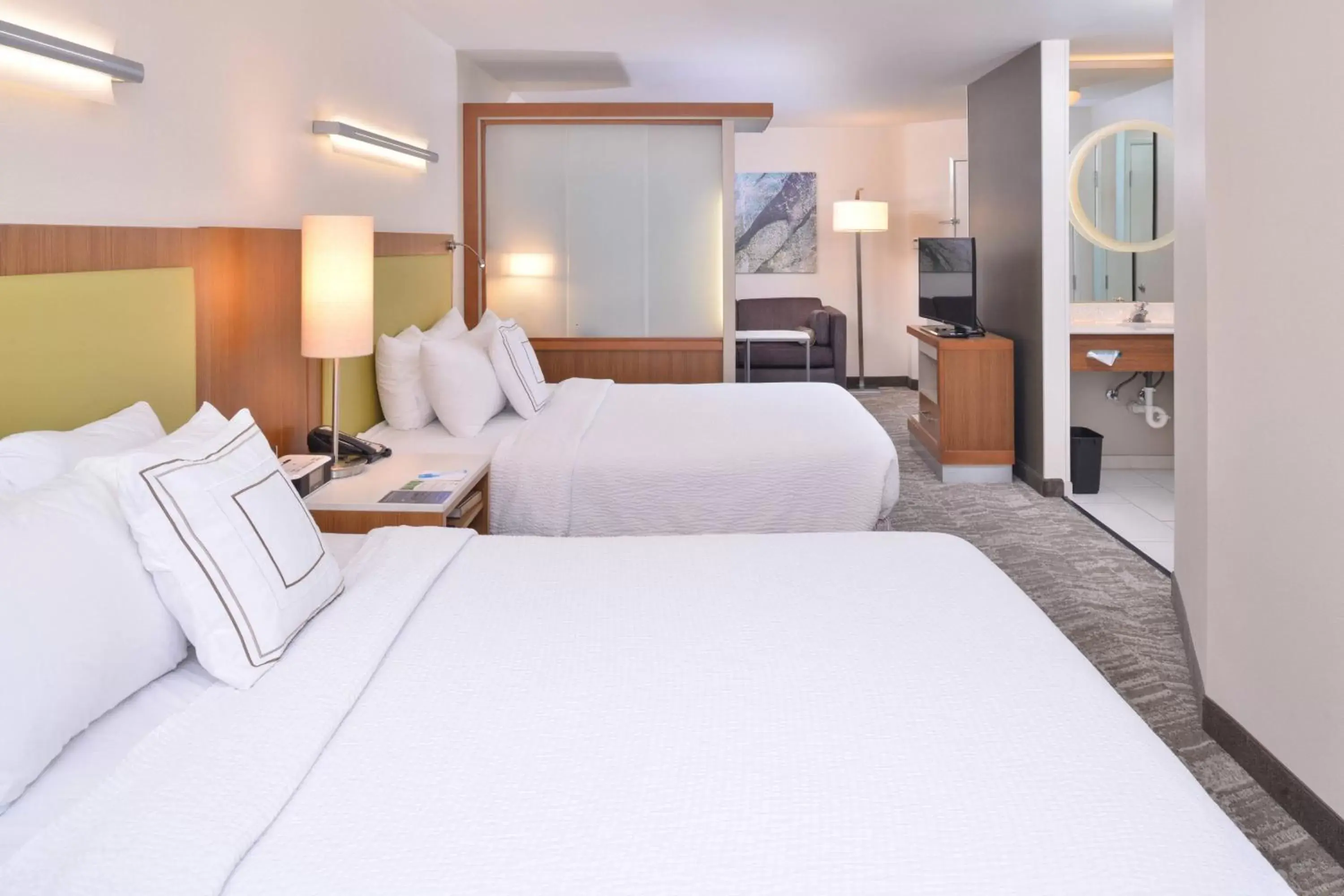 Bedroom, Bed in SpringHill Suites Las Vegas Henderson
