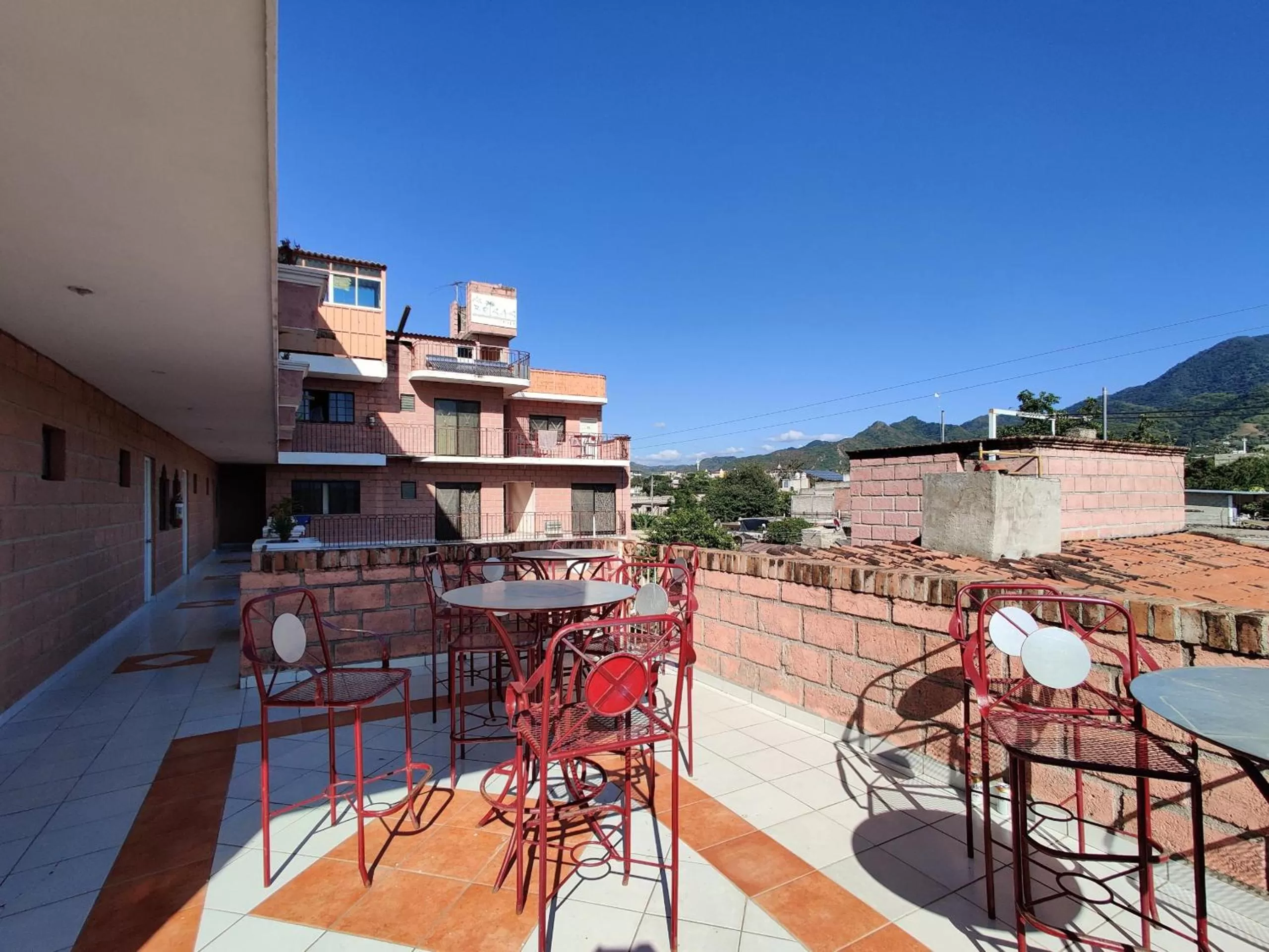 Patio in OYO Hotel Brisas Del Pacífico