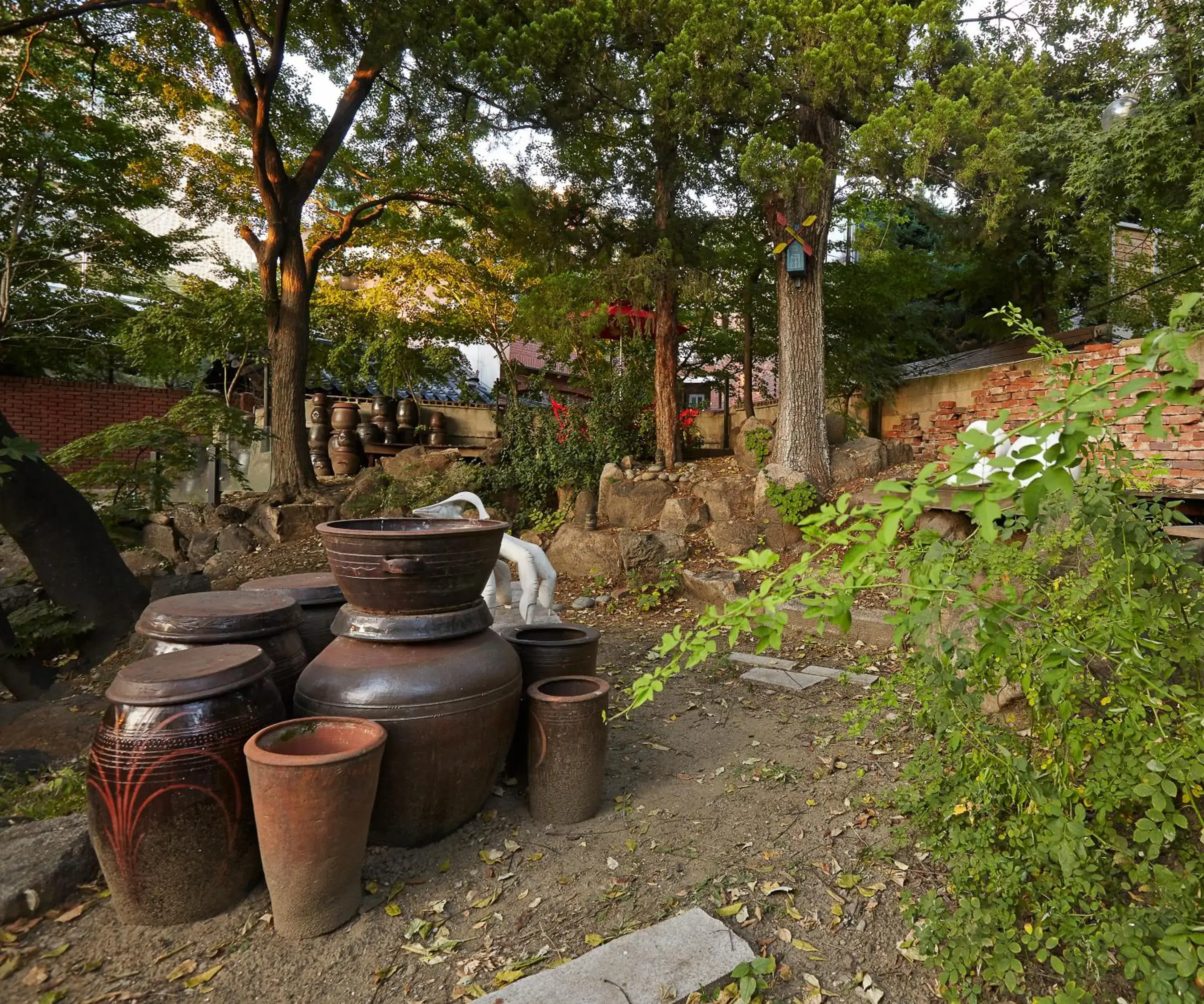 Garden in Jiwoljang Guest House