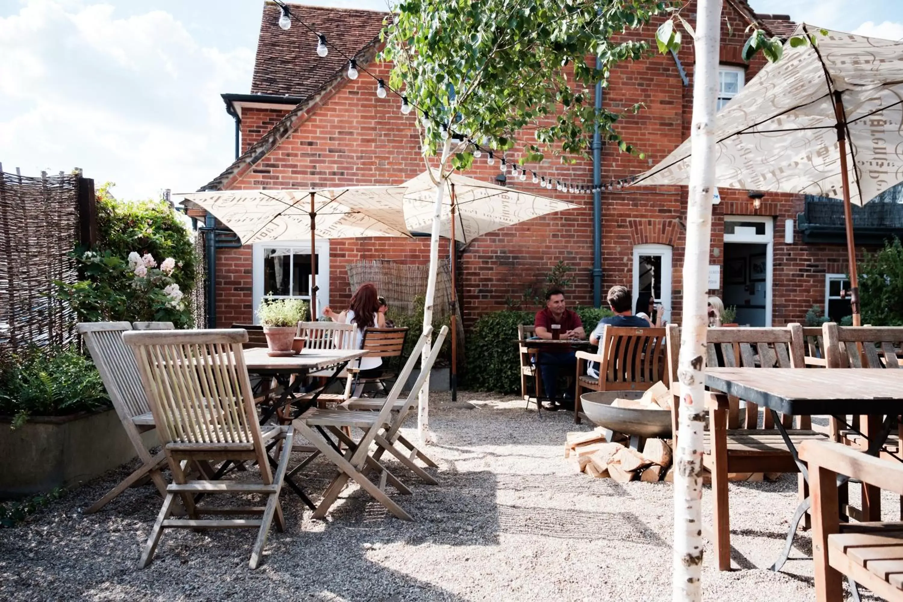 Balcony/Terrace, Restaurant/Places to Eat in Bel and The Dragon-Kingsclere