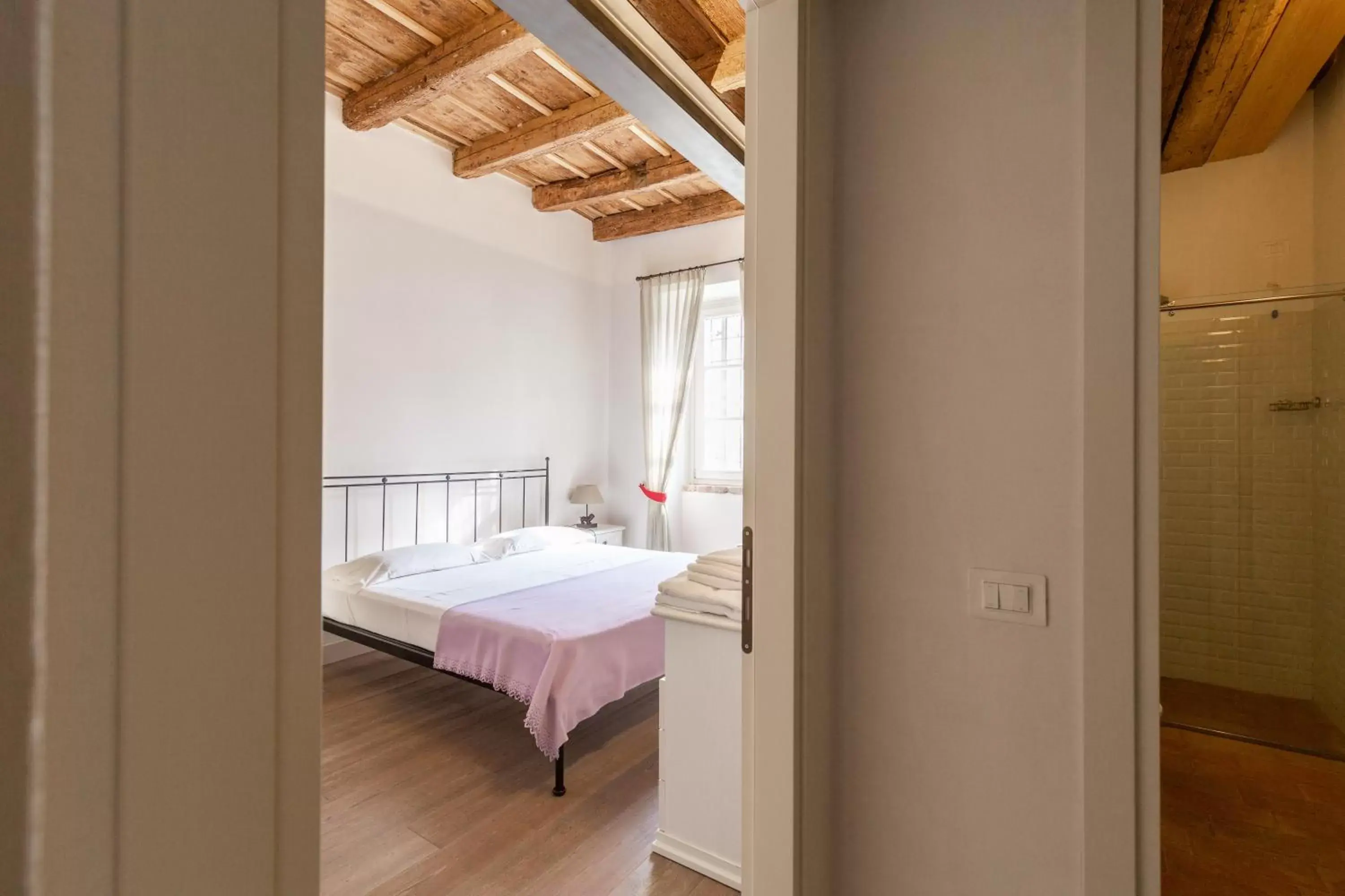 Bedroom, Bed in Residence Corte San Carlo