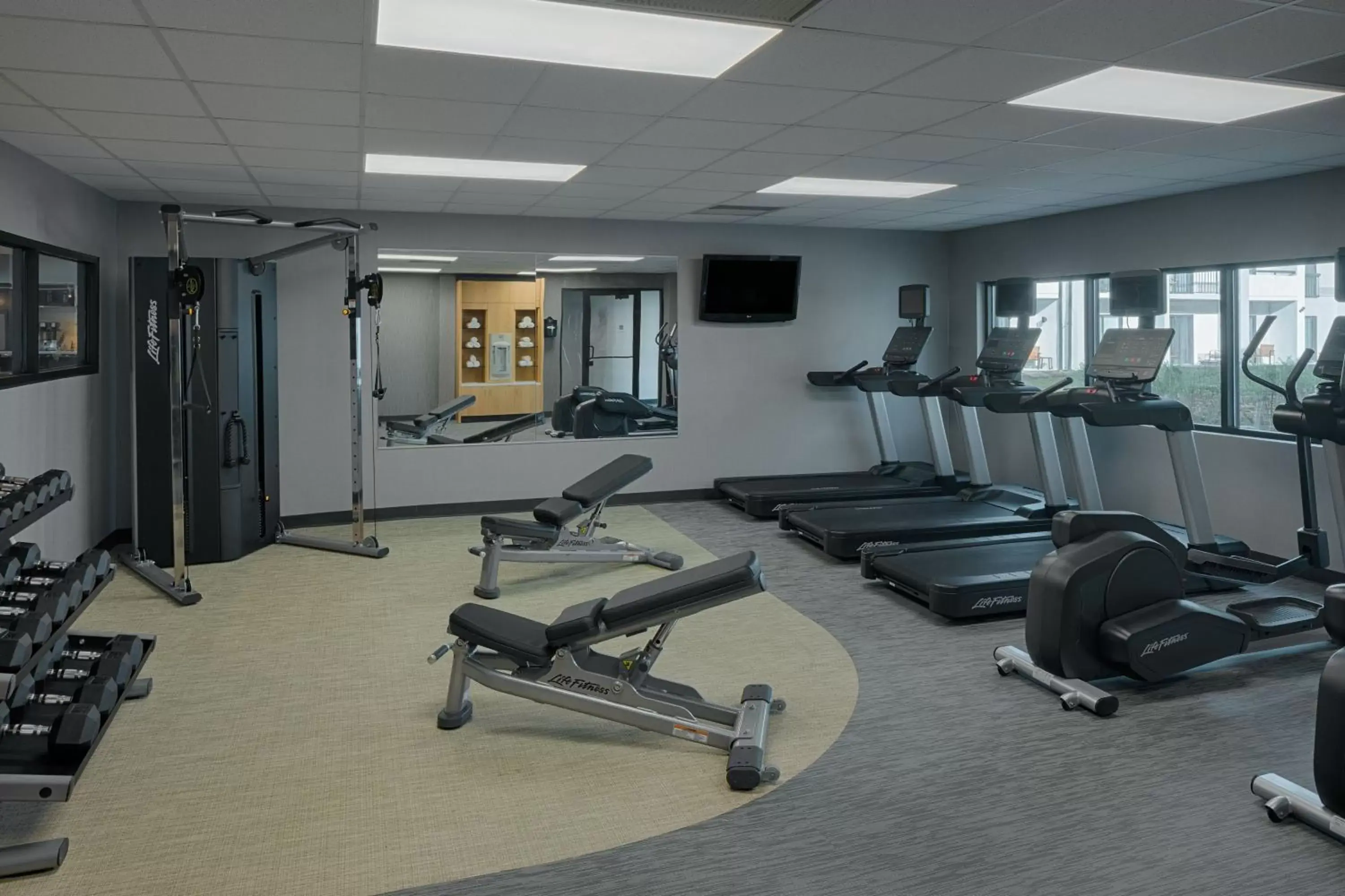 Fitness centre/facilities, Fitness Center/Facilities in Courtyard Dayton South Mall