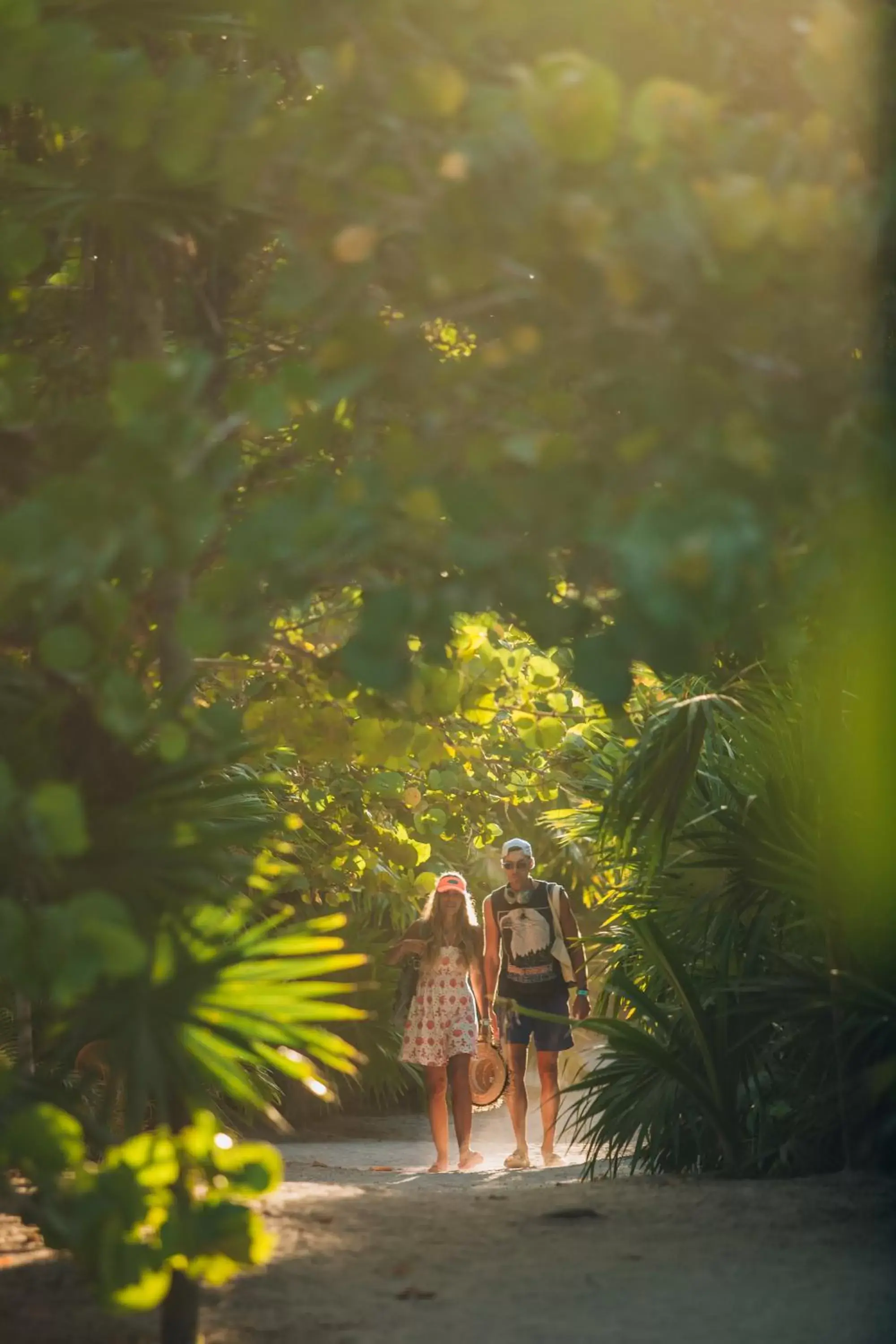 Garden in Ikal Tulum Hotel