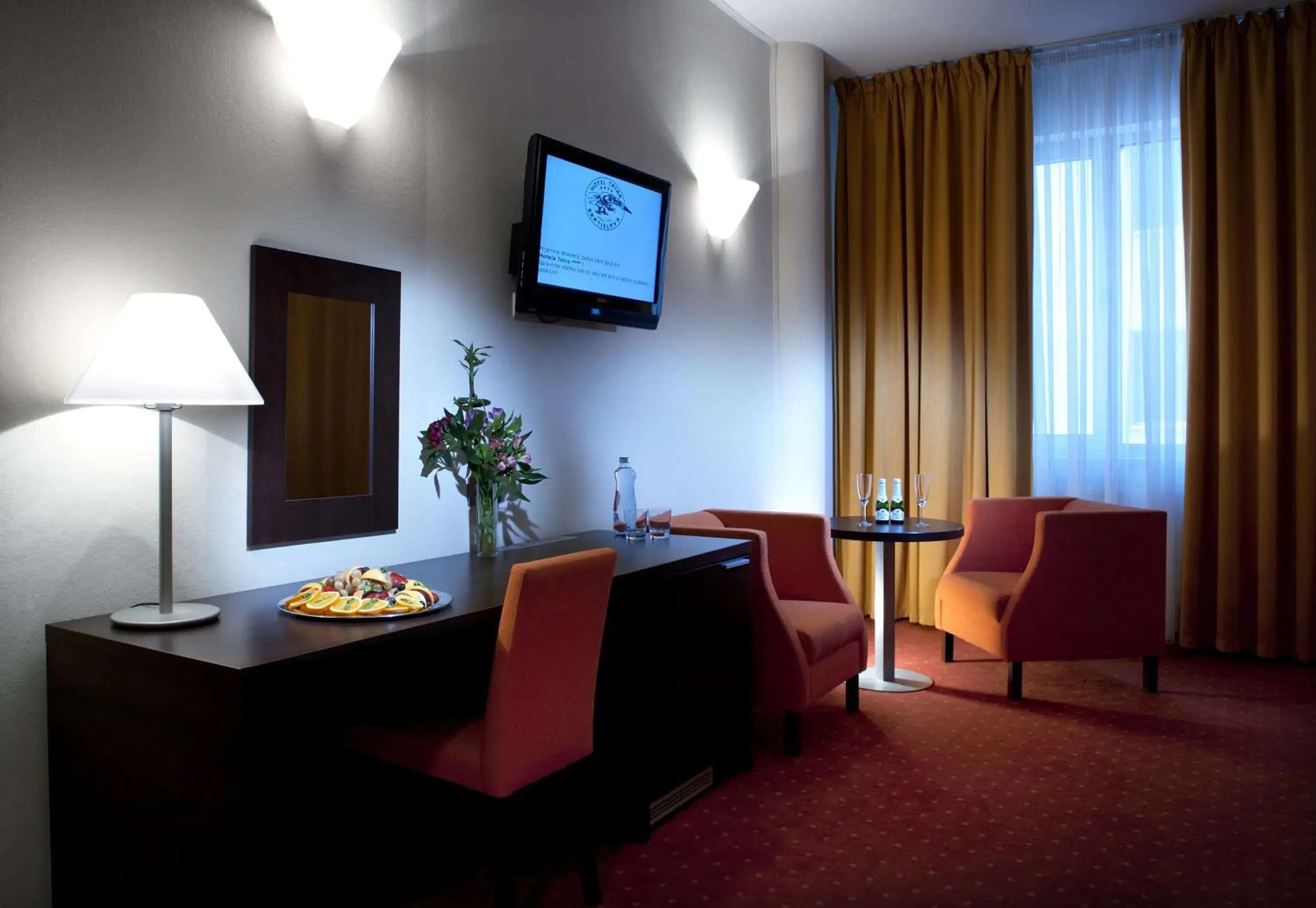 Seating area, TV/Entertainment Center in Hotel Tatra