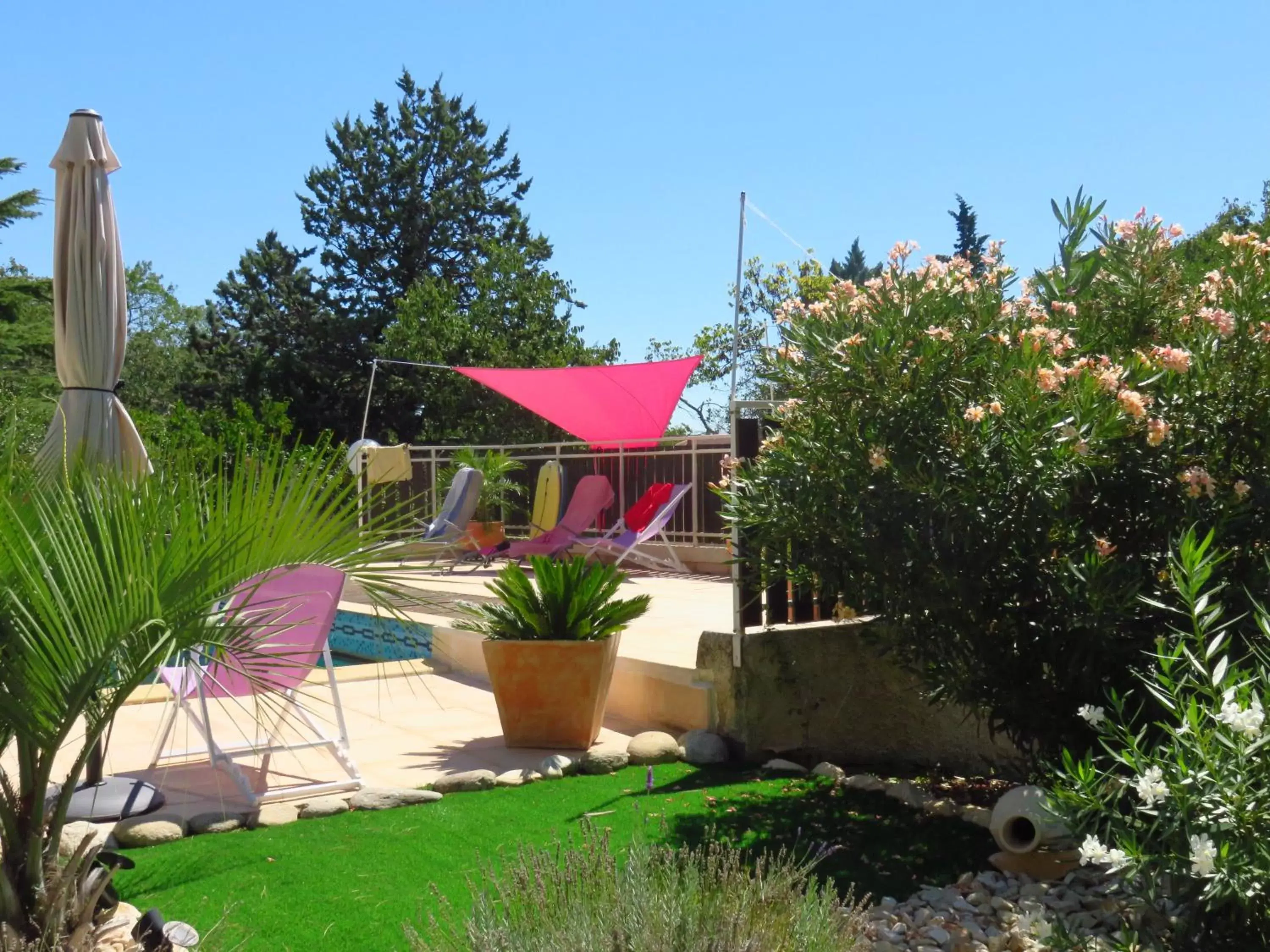 Garden view, Garden in Le Mas Des Cigales