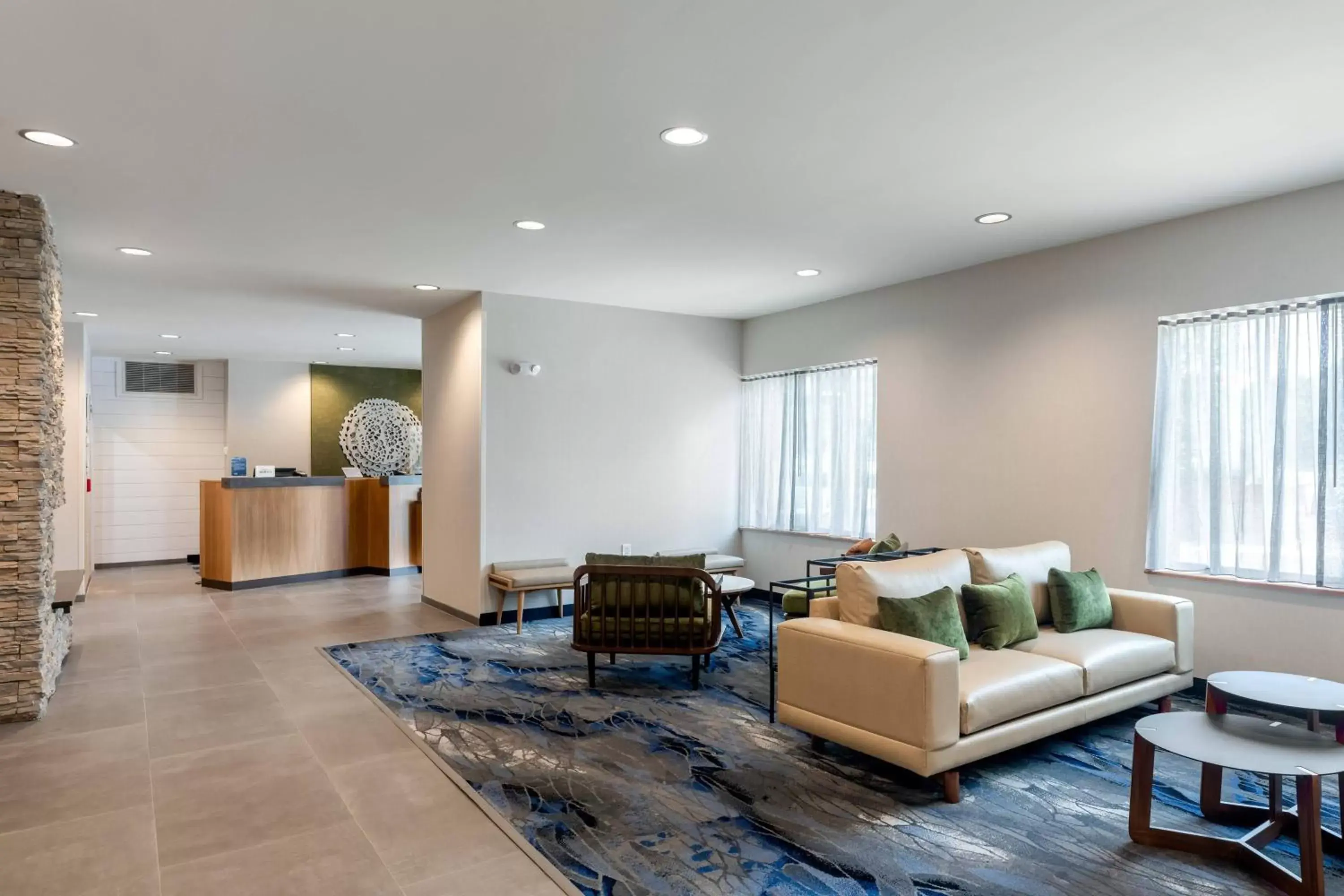 Lobby or reception, Lobby/Reception in Fairfield Inn & Suites Savannah Airport