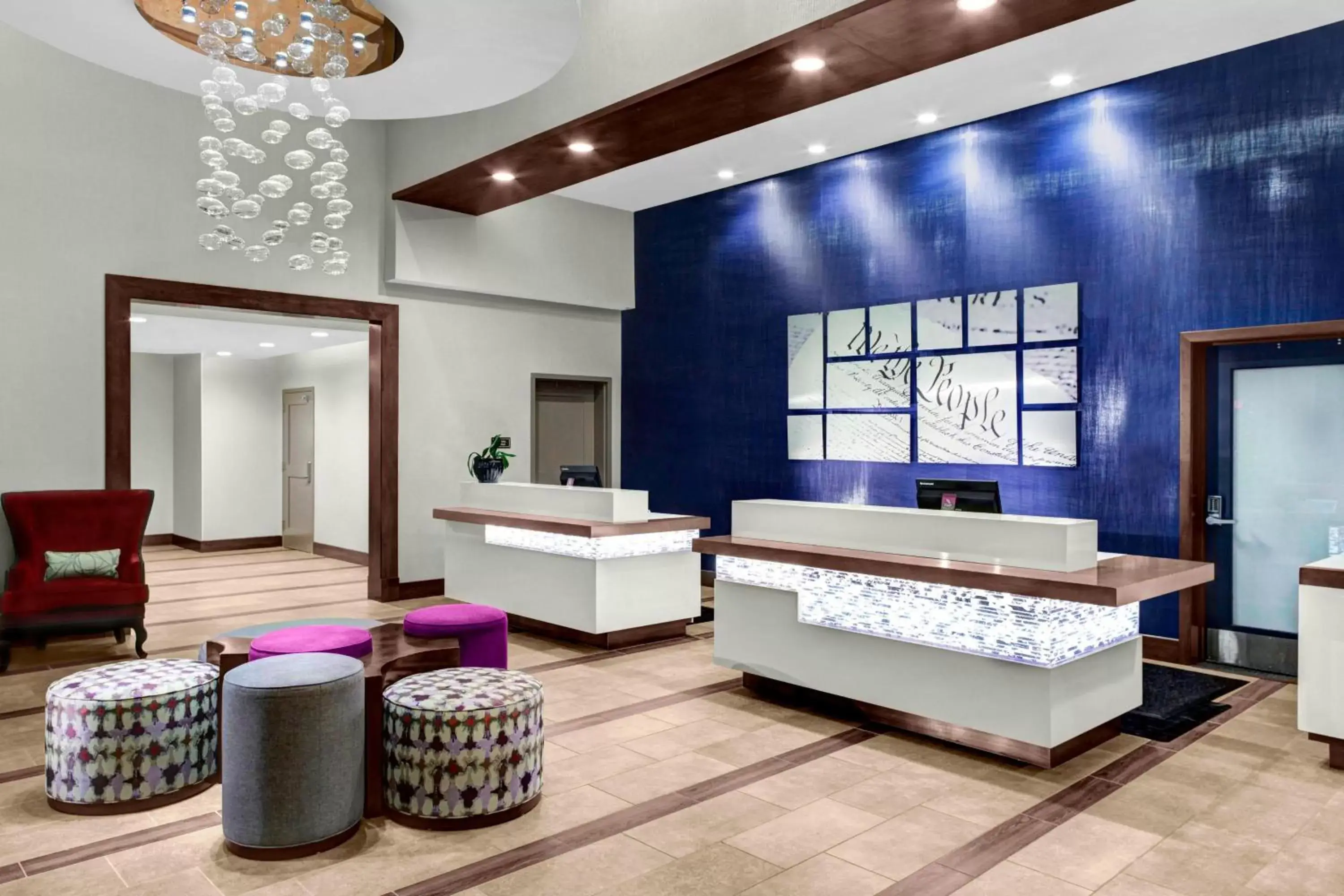 Lobby or reception in Residence Inn by Marriott Philadelphia Airport