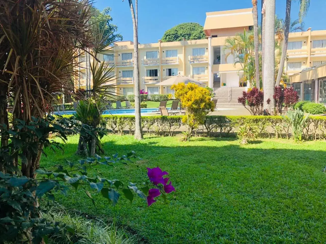 Garden, Property Building in Hotel Villa Florida Córdoba