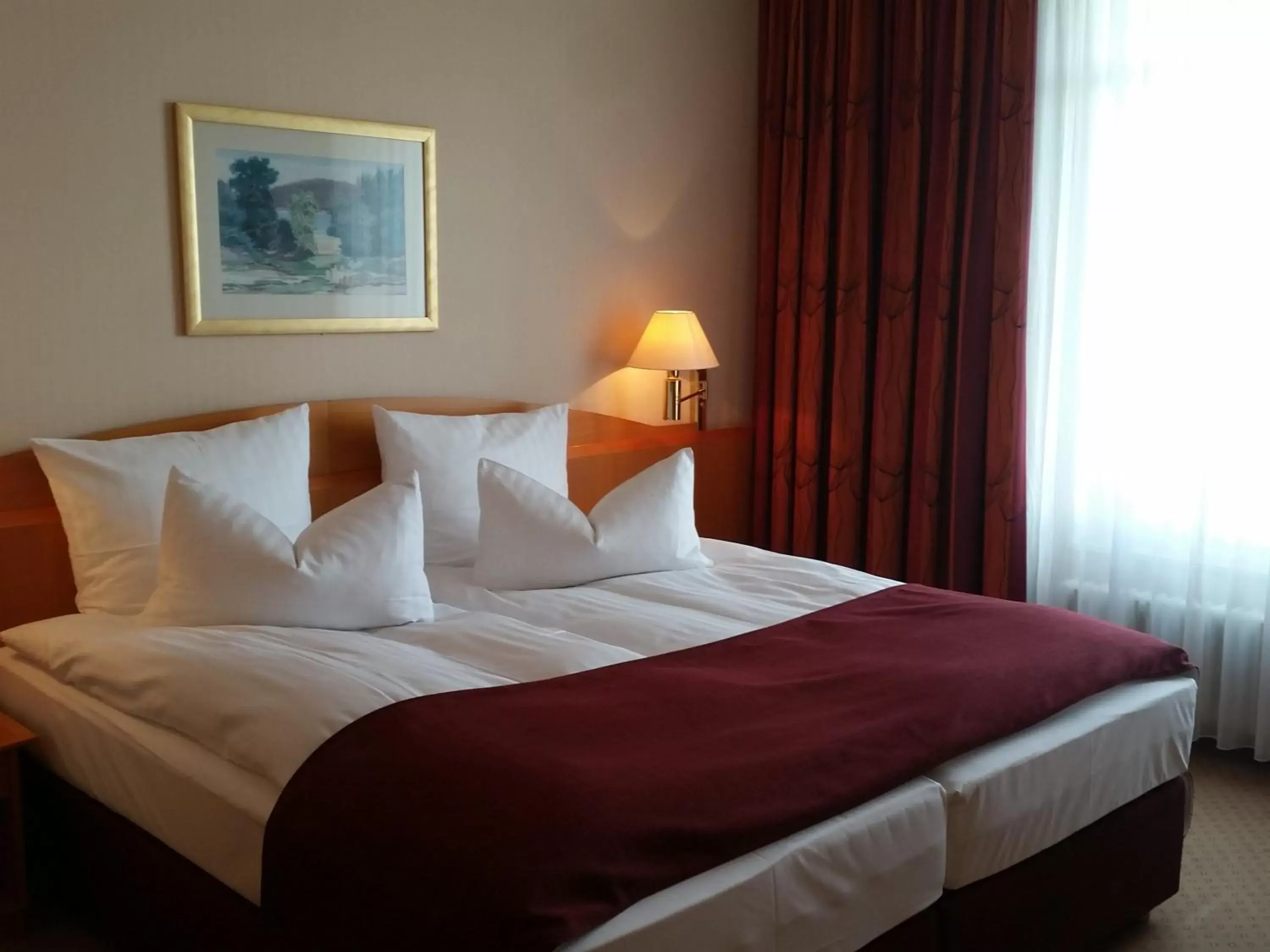Photo of the whole room, Bed in Hotel Meerane