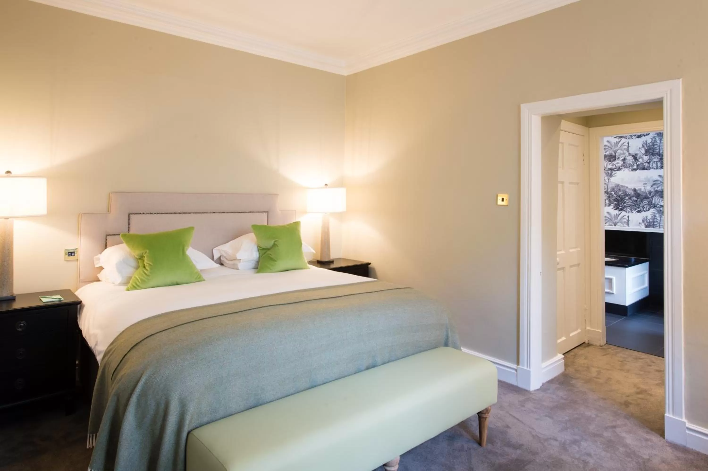 Bedroom, Bed in One Devonshire Gardens a Hotel Du Vin