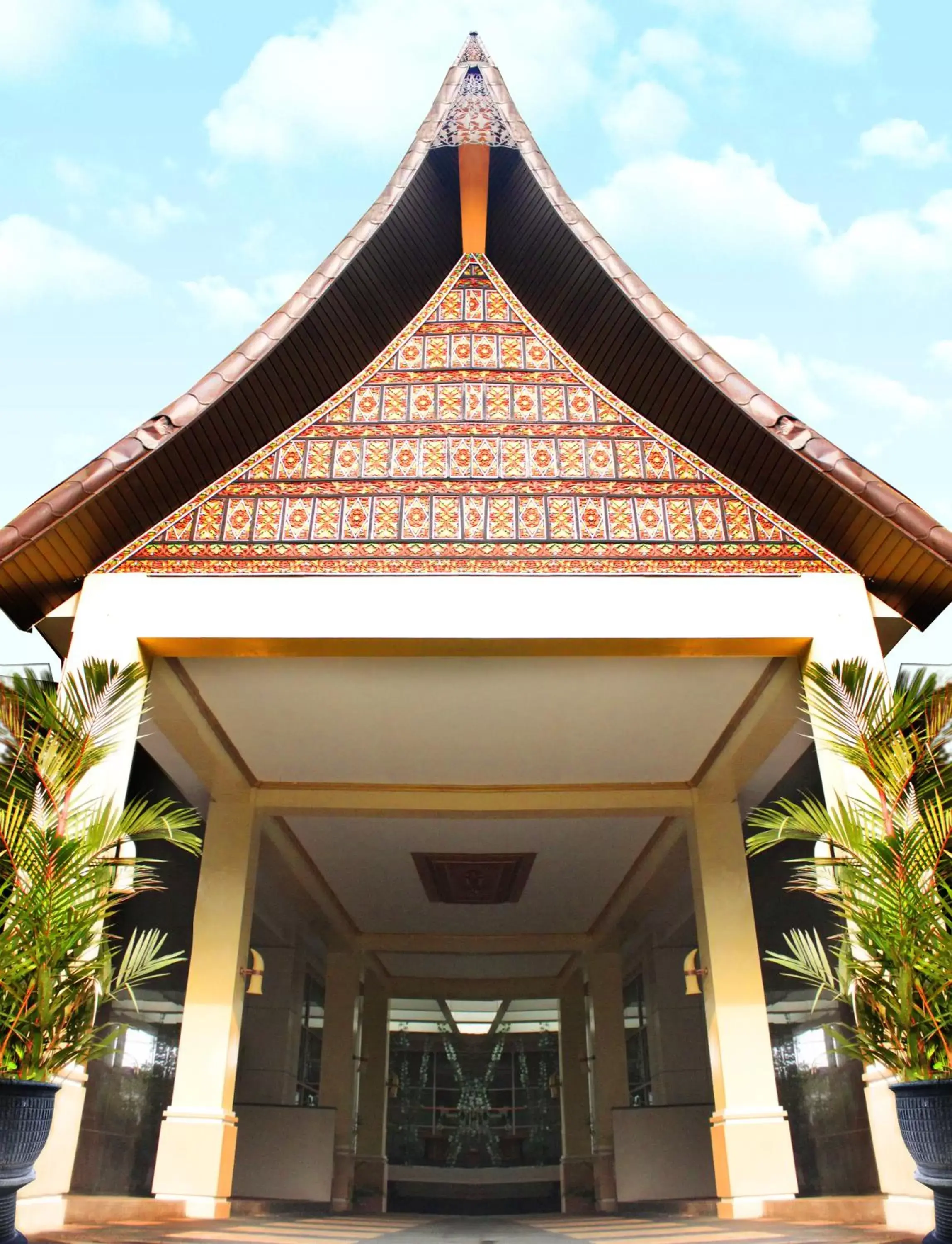 Facade/entrance in Balairung Hotel Jakarta