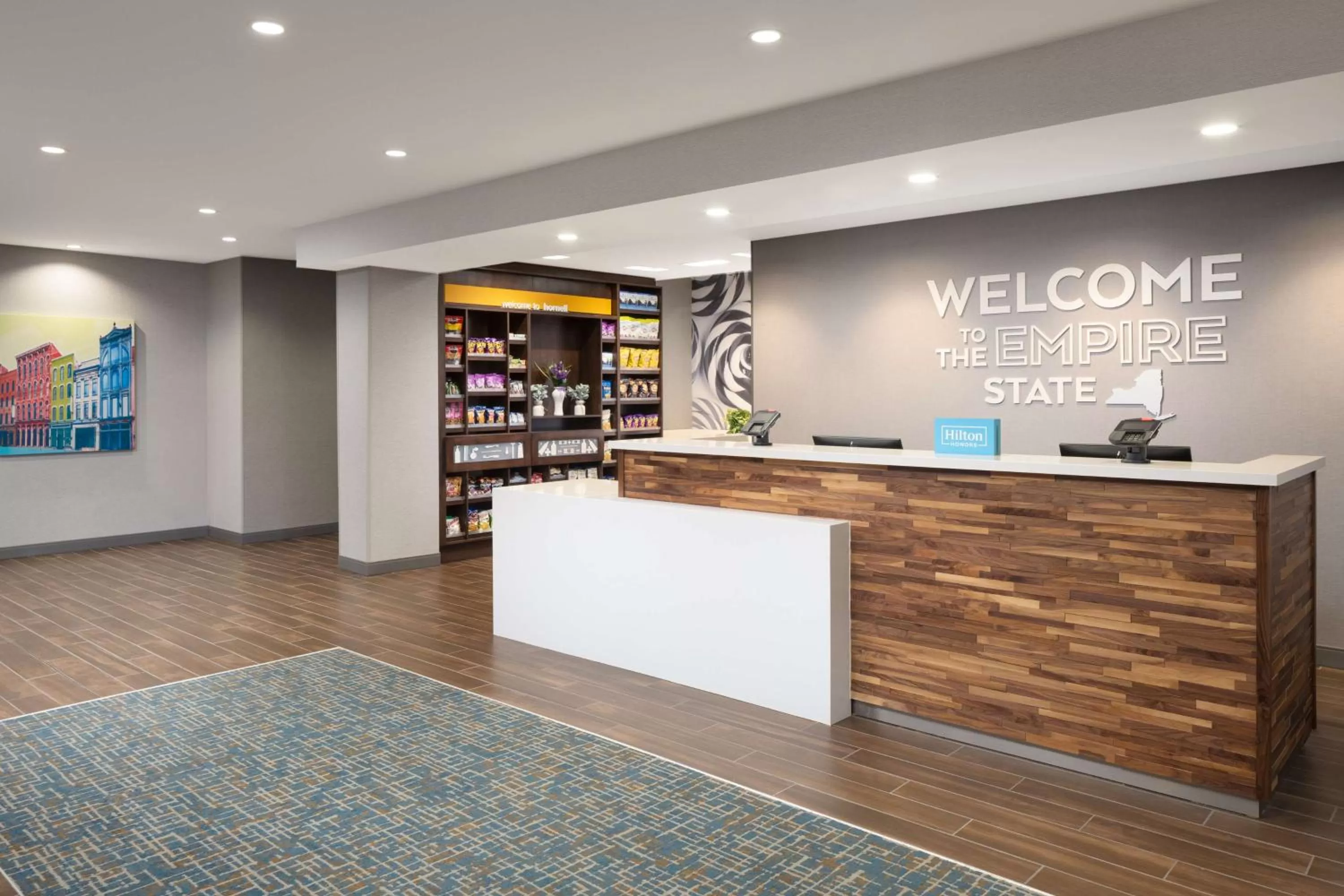 Lobby or reception in Hampton Inn Hornell