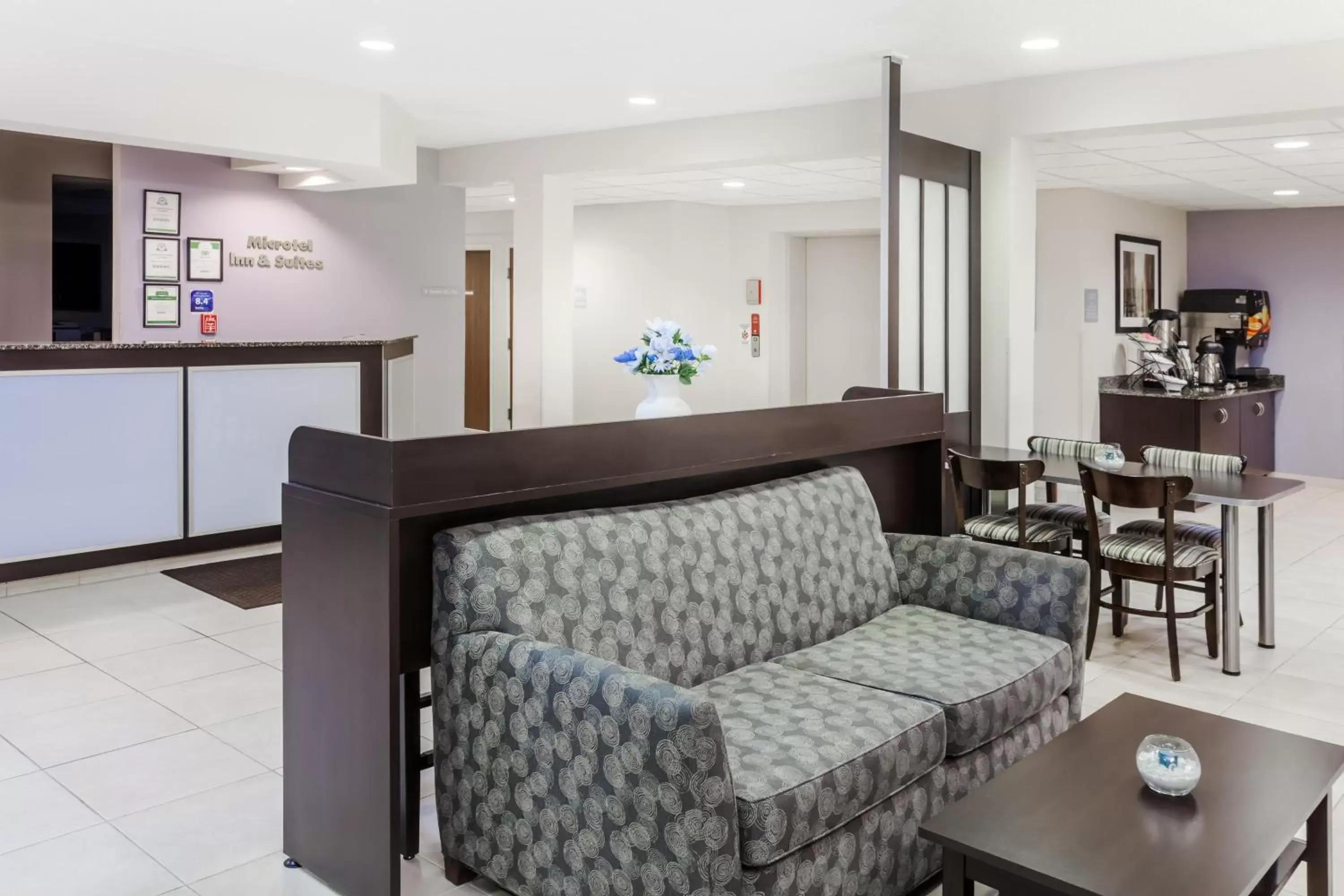 Lobby or reception in Microtel Inn and Suites Elkhart Lobby or reception in Microtel Inn and Suites Elkhart