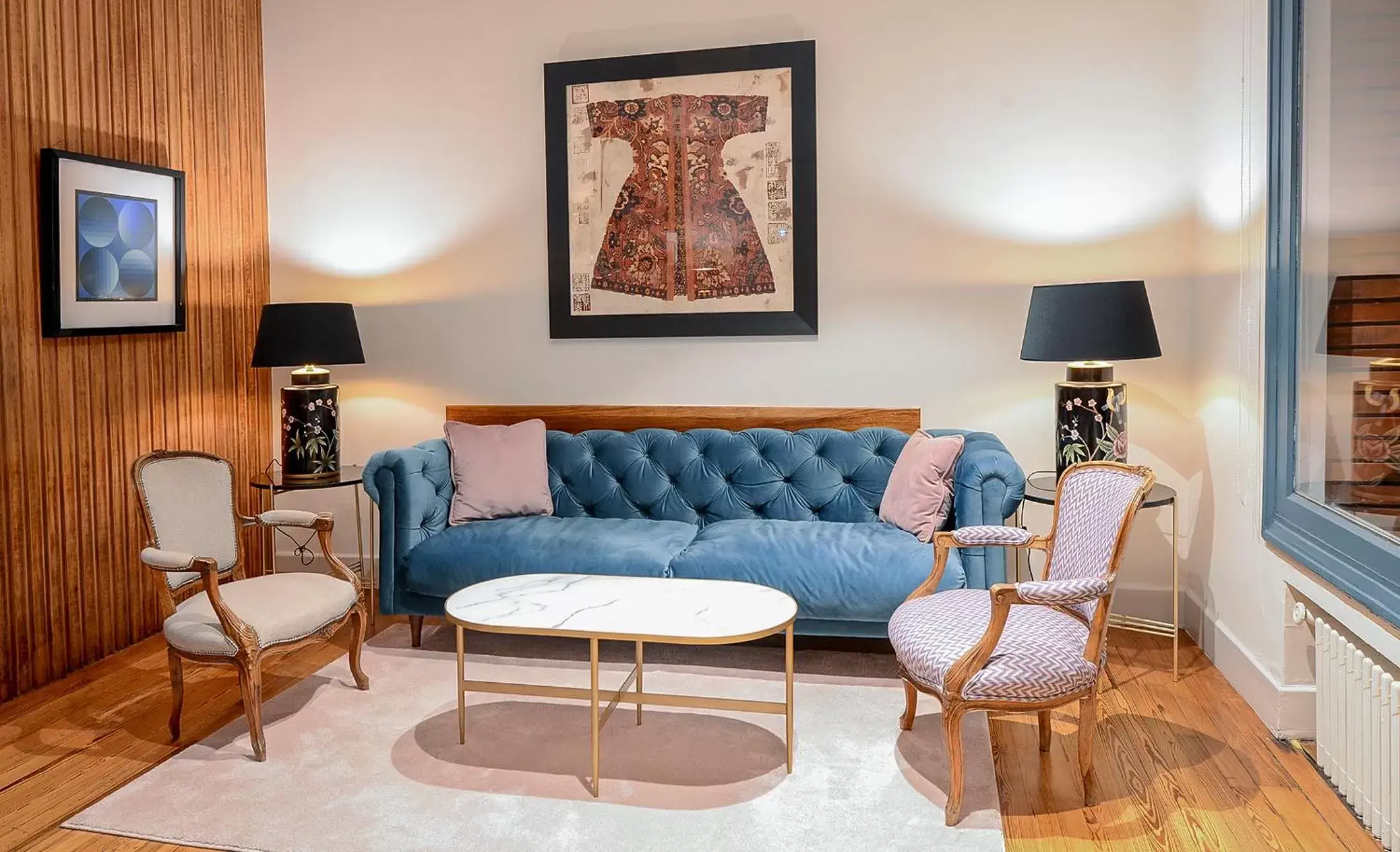 Living room in Hotel Alcazar Irun Living room in Hotel Alcazar Irun