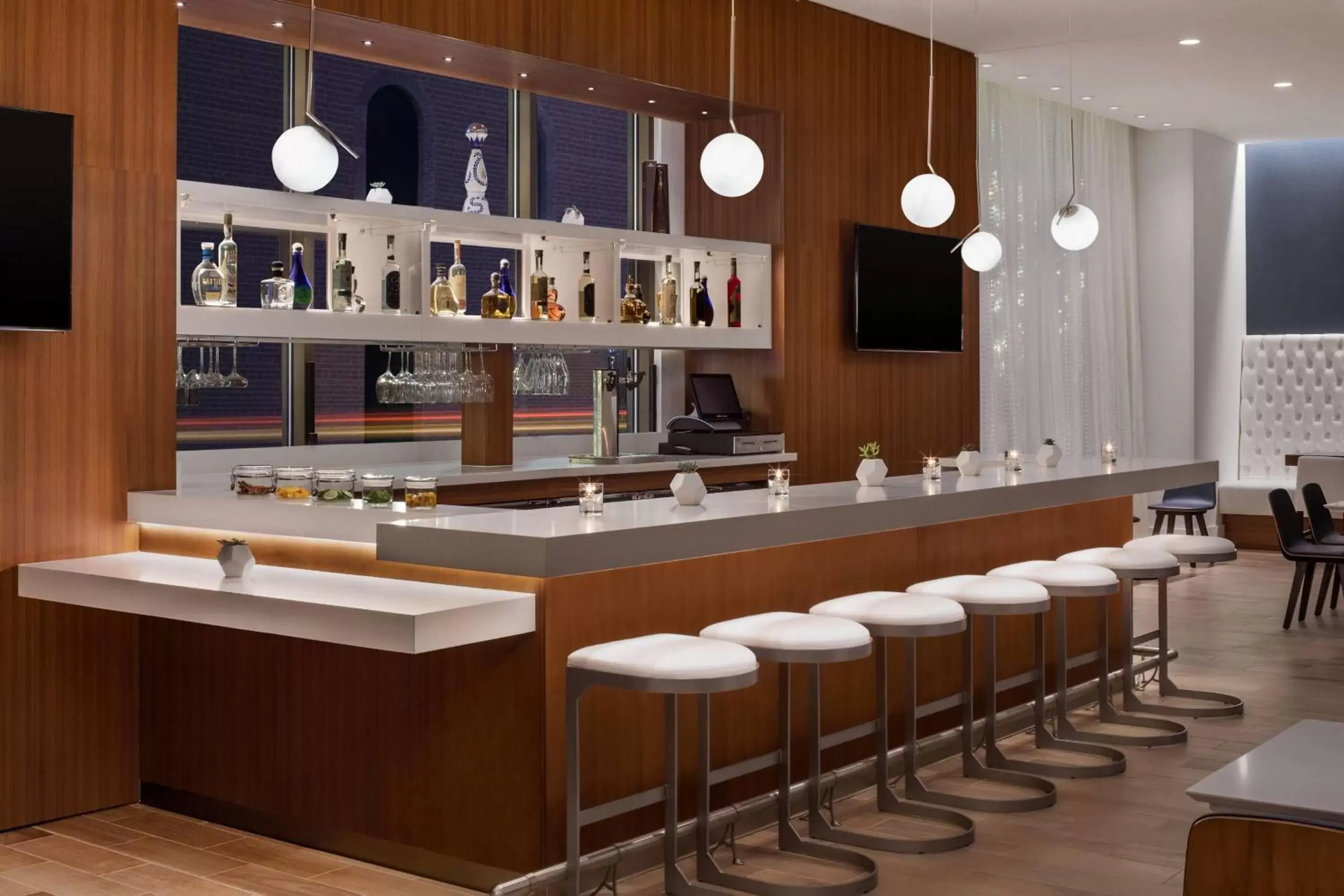 Lounge or bar, Lounge/Bar in Residence Inn by Marriott Stamford Downtown
